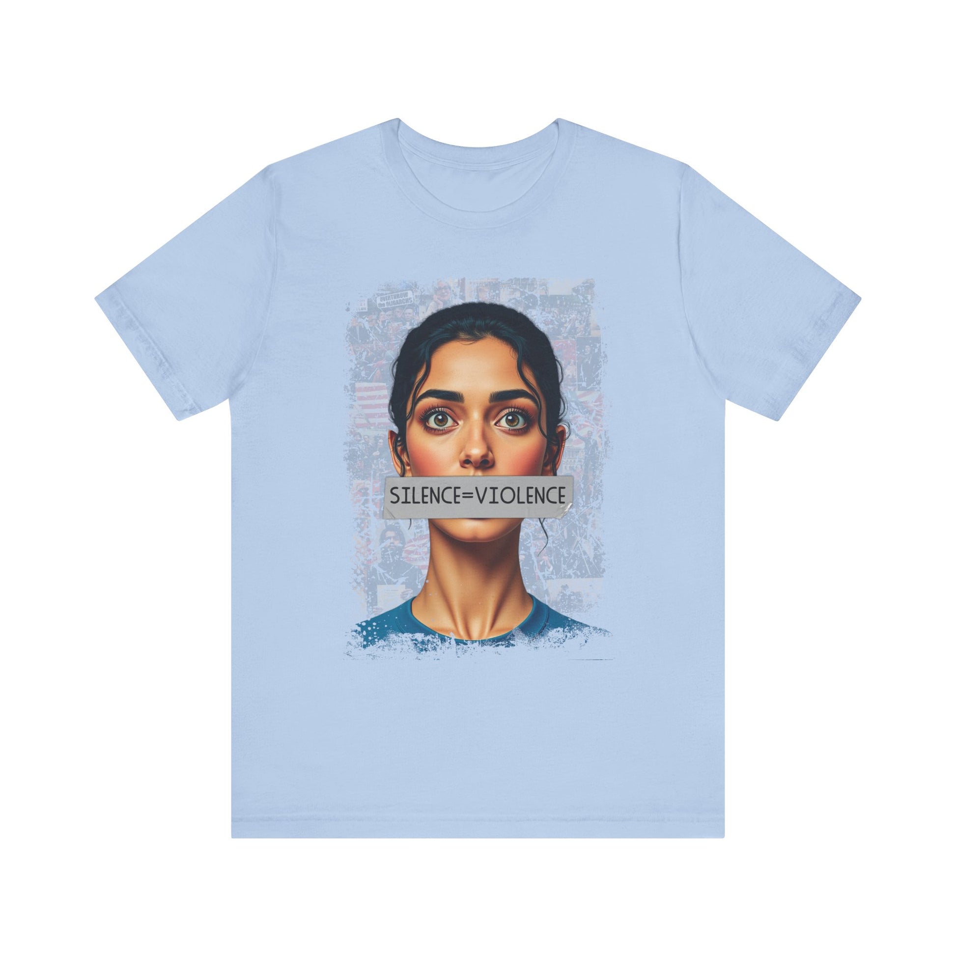 Silence = Violence t-shirt protest mens womens | Speak Out Shirts