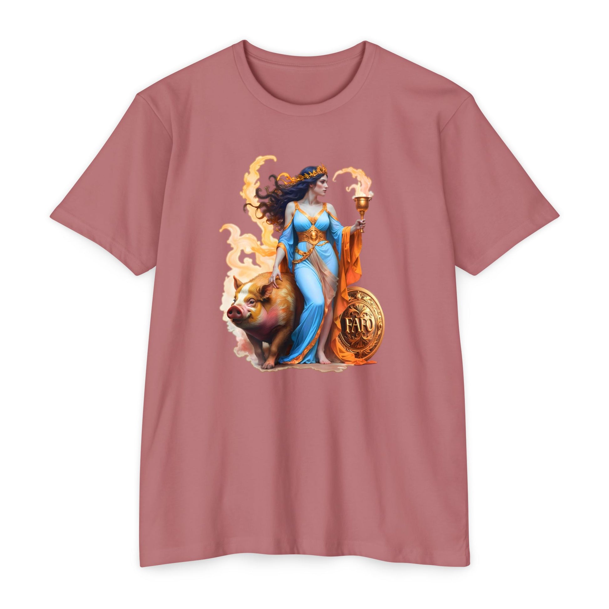 Circe: The Original FAFO Queen Unisex CVC Jersey Tee