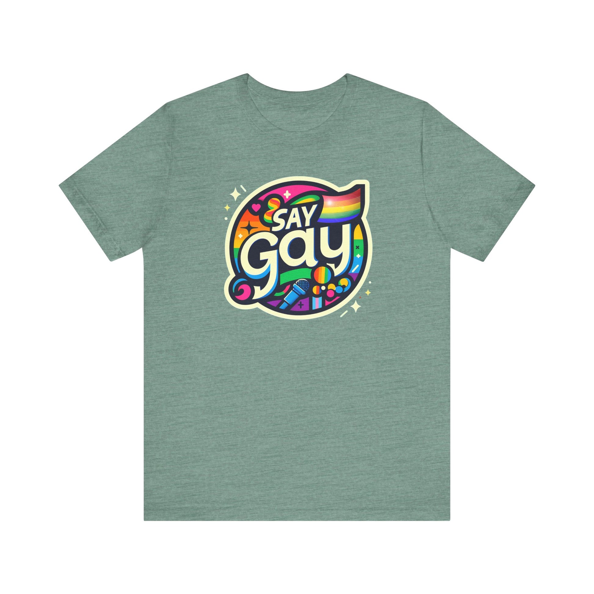 Say Gay t-shirt mens womens ladies | Speak Out Shirts