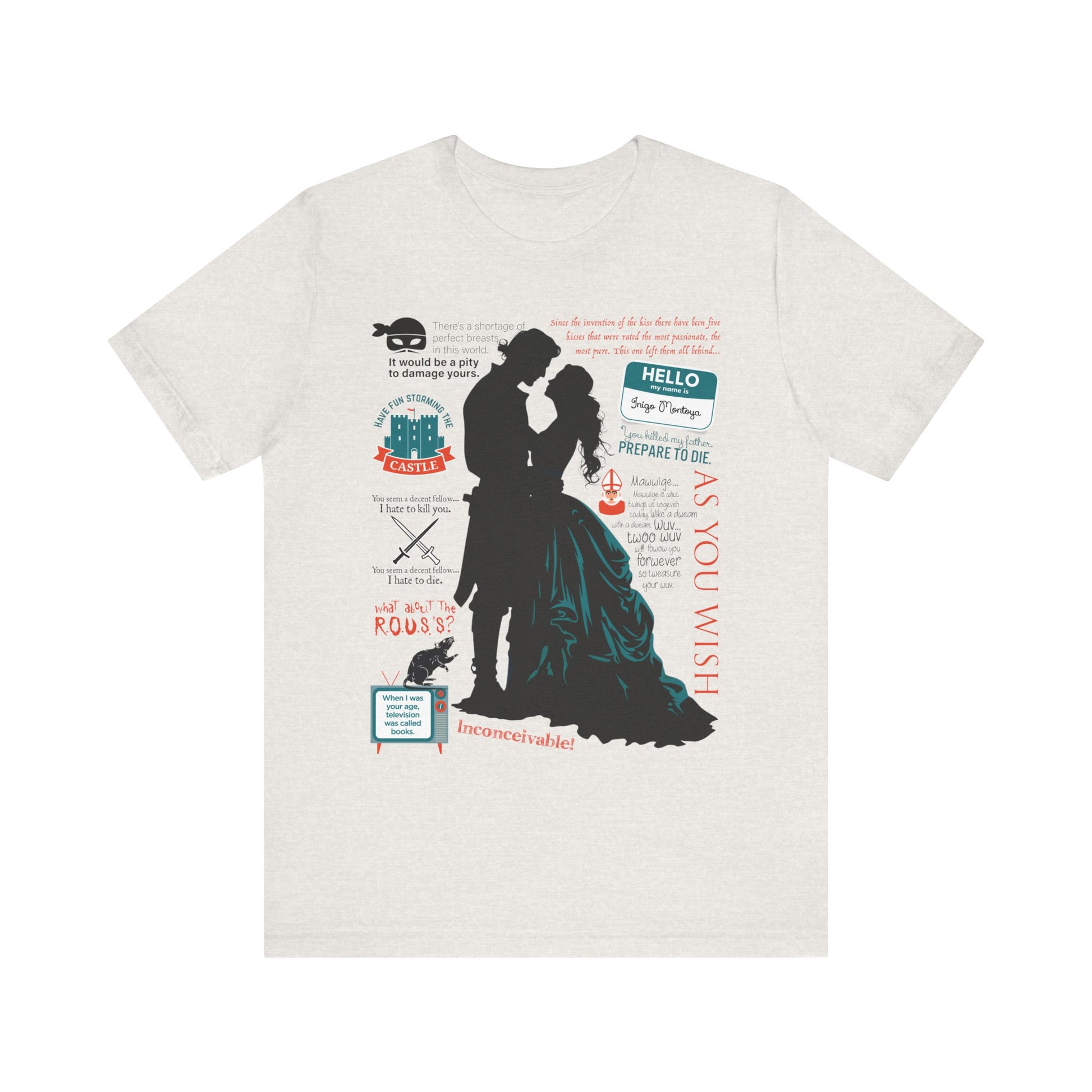Princess Bride t-shirt vintage mens womens ladies | Speak Out Shirts