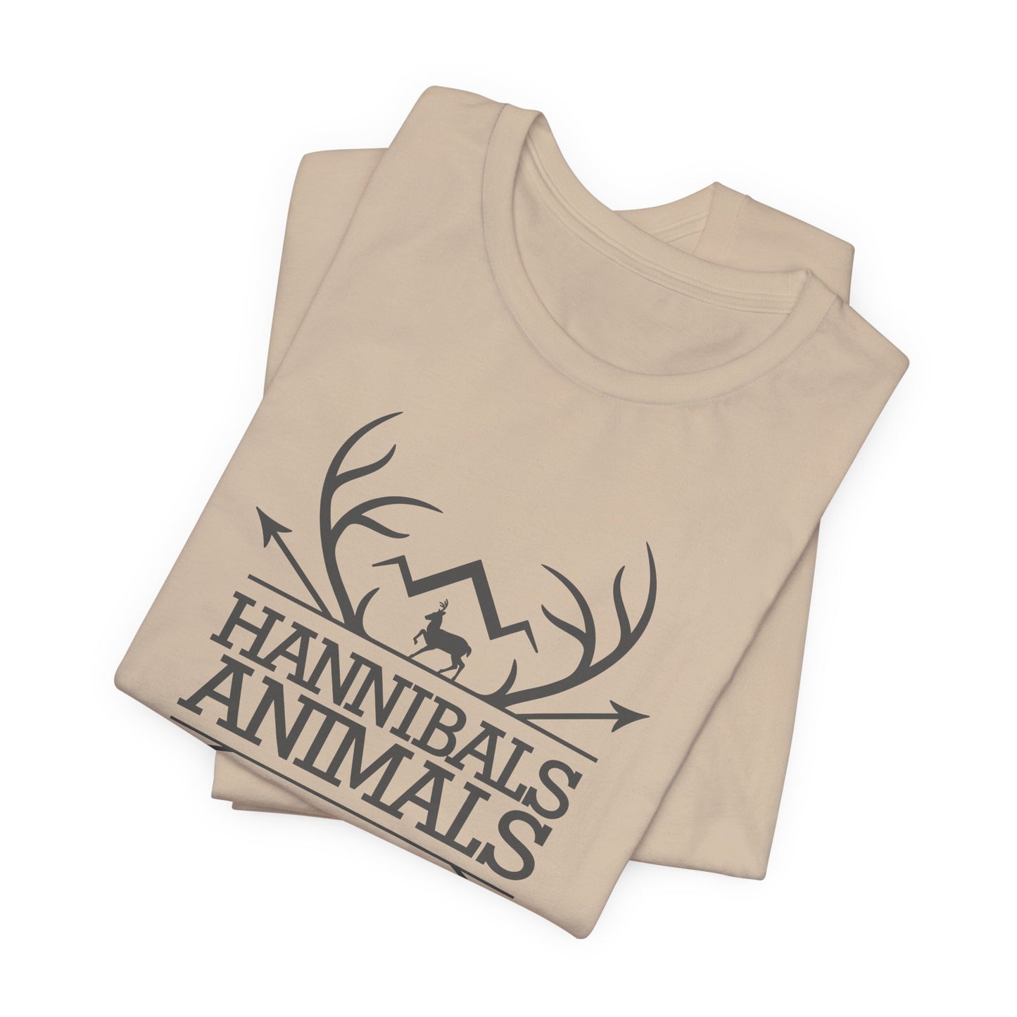 Hannibal's Animals Sarcastic Pun Tee — 'Welcome to Hannibal's Animals' Graphic T-Shirt