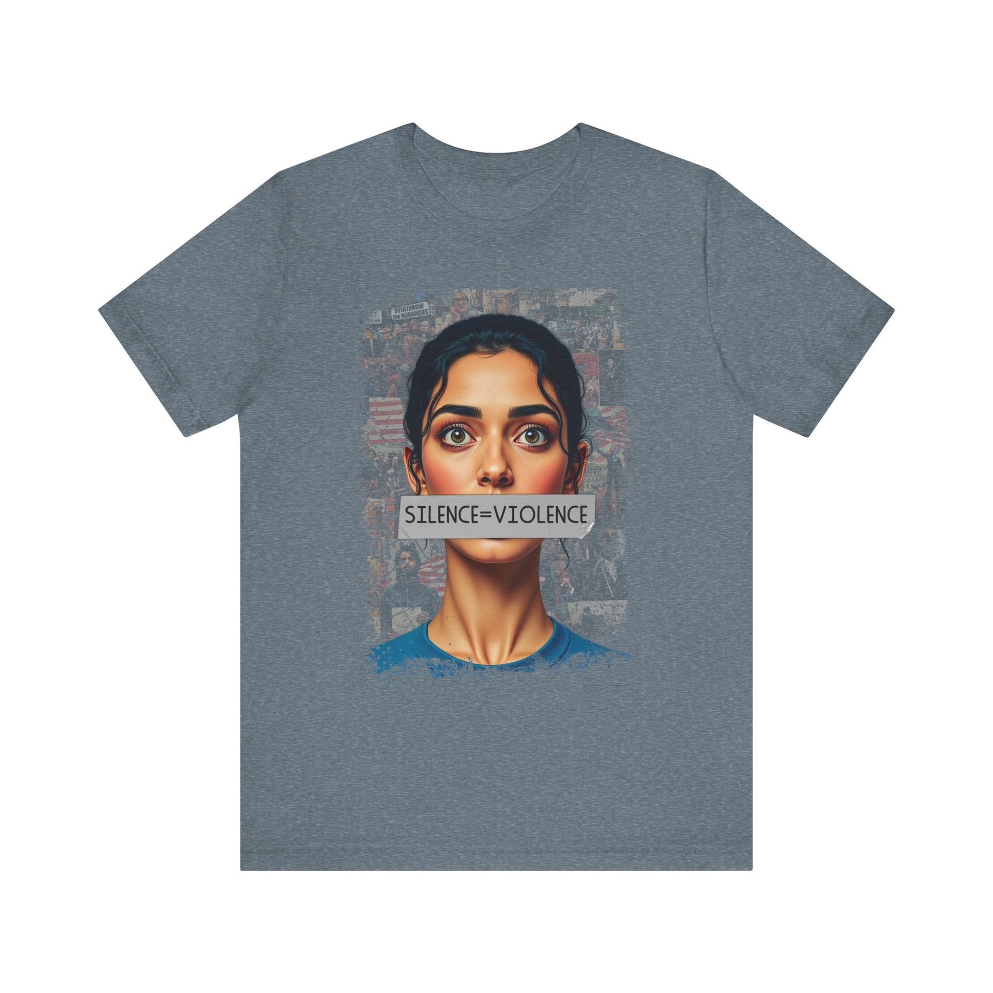 Silence = Violence t-shirt protest mens womens | Speak Out Shirts