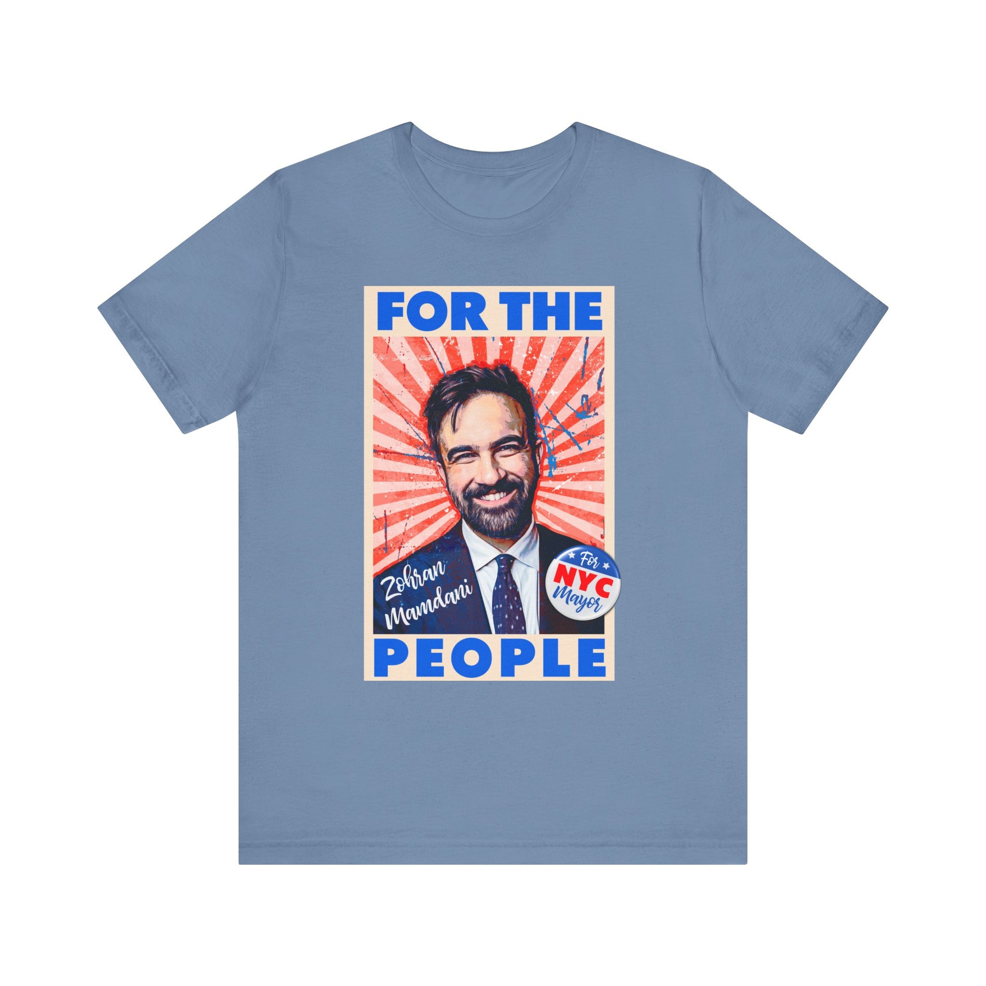 Zohran Mamdani FOR THE PEOPLE t-shirt protest mens womens | Speak Out Shirts