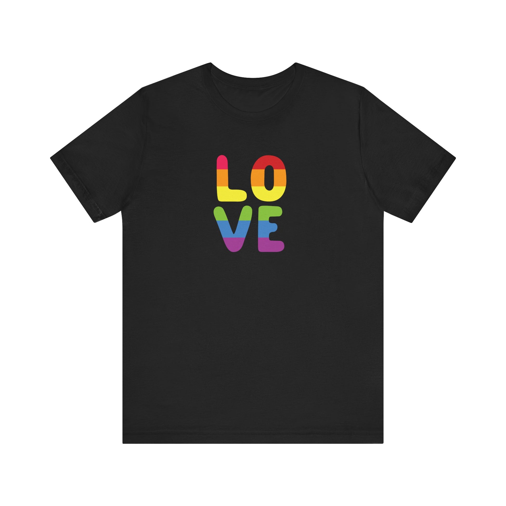 Rainbow LOVE | LGBTQ+ Pride Unisex Shirt
