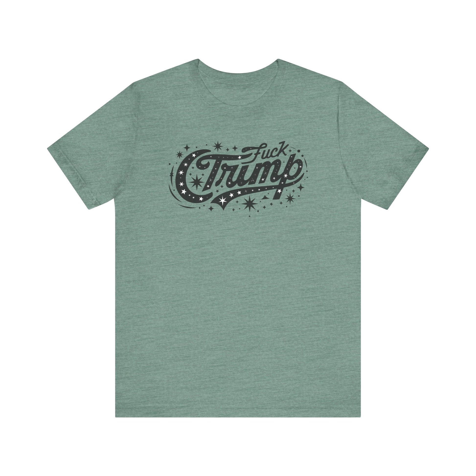 Fuck Trump Starry Night Unisex Shirt - Political Art Tee