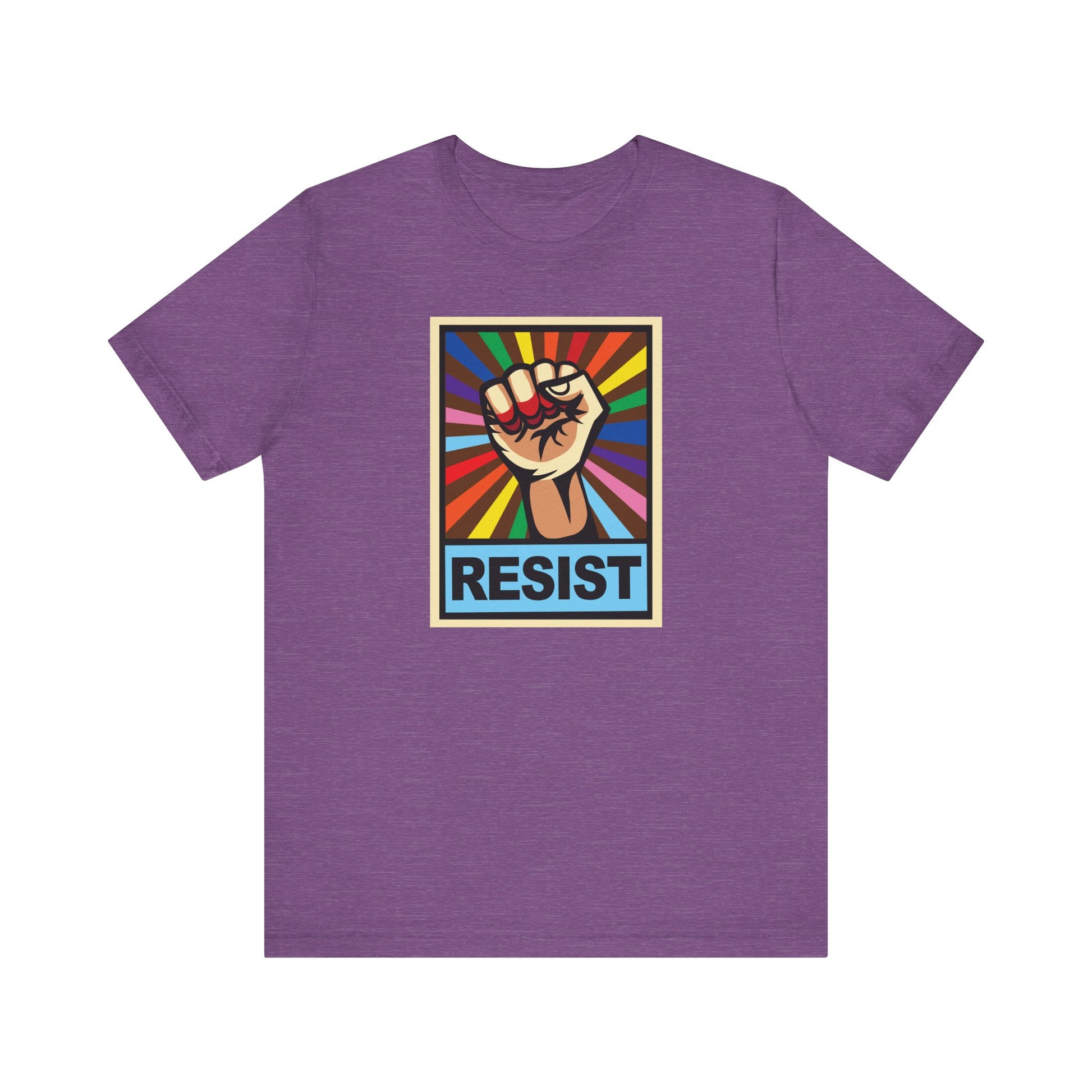 Unisex Pride Tee LGBTQ+ RESIST - Pride Statement