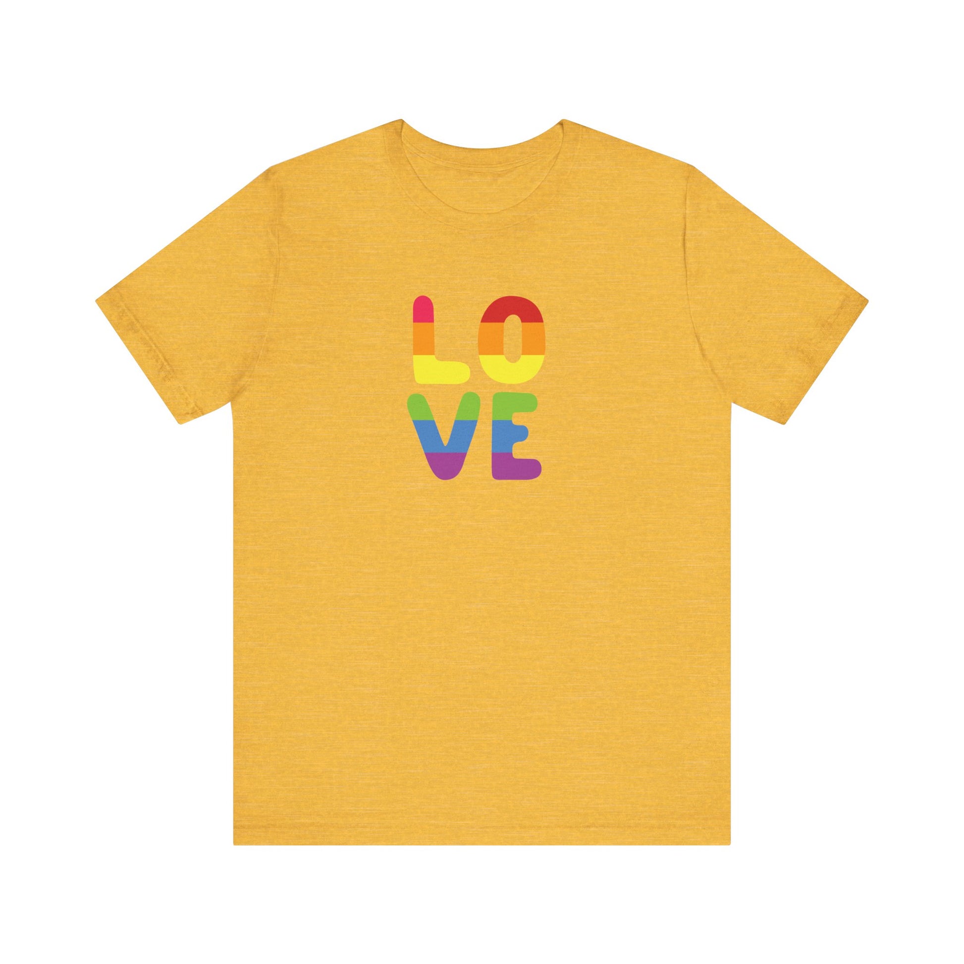 Rainbow LOVE | LGBTQ+ Pride Unisex Shirt