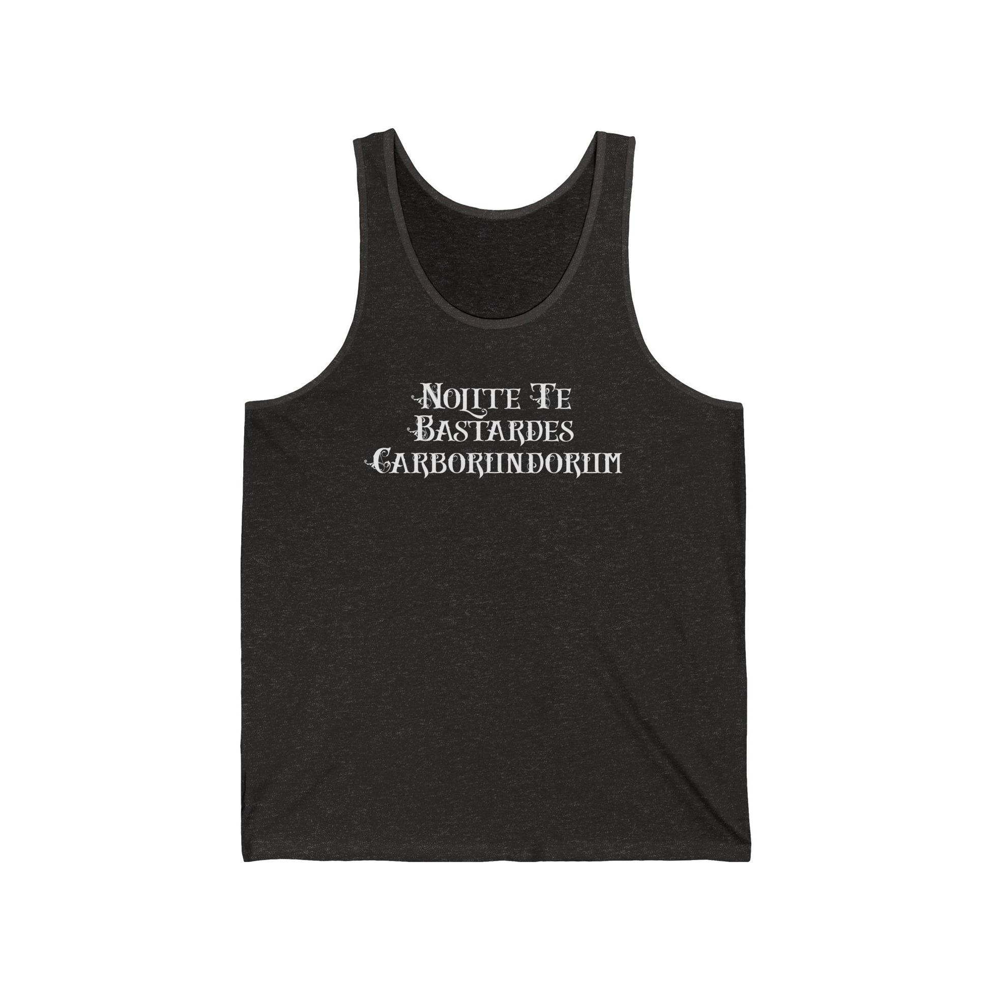 Nolite Te Bastardes Carborundorum Jersey Tank t-shirt protest mens womens | Speak Out Shirts