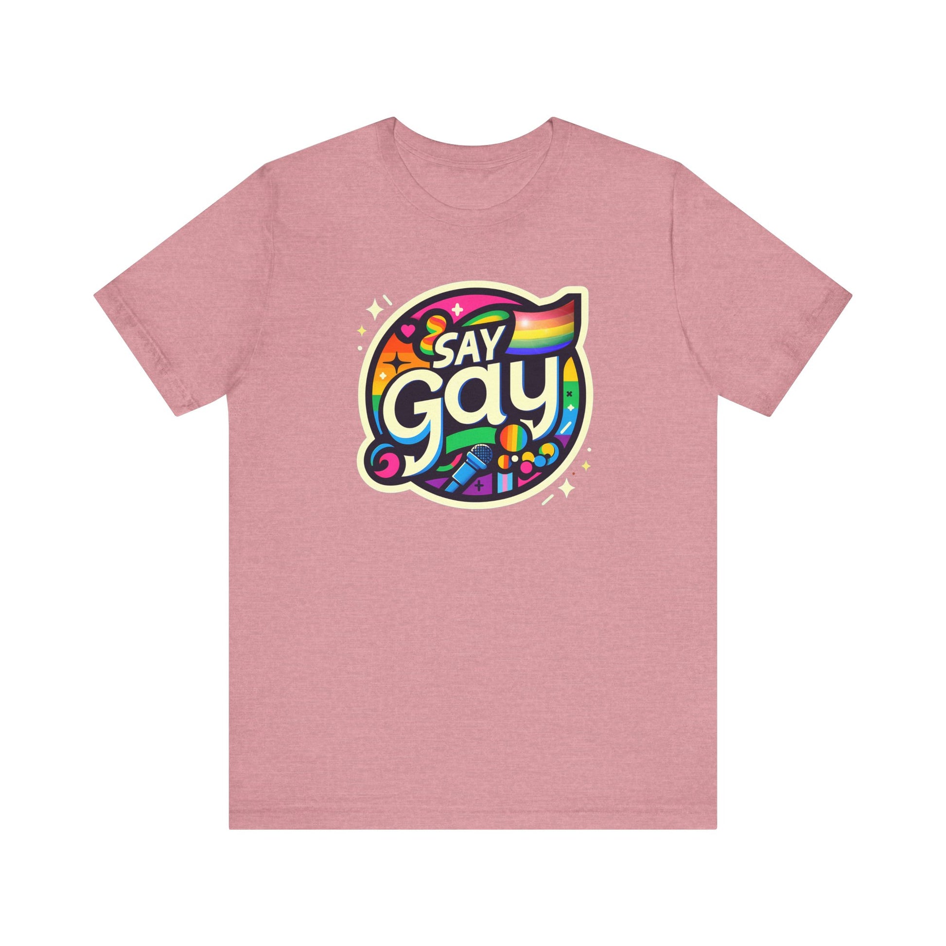 Say Gay t-shirt mens womens ladies | Speak Out Shirts
