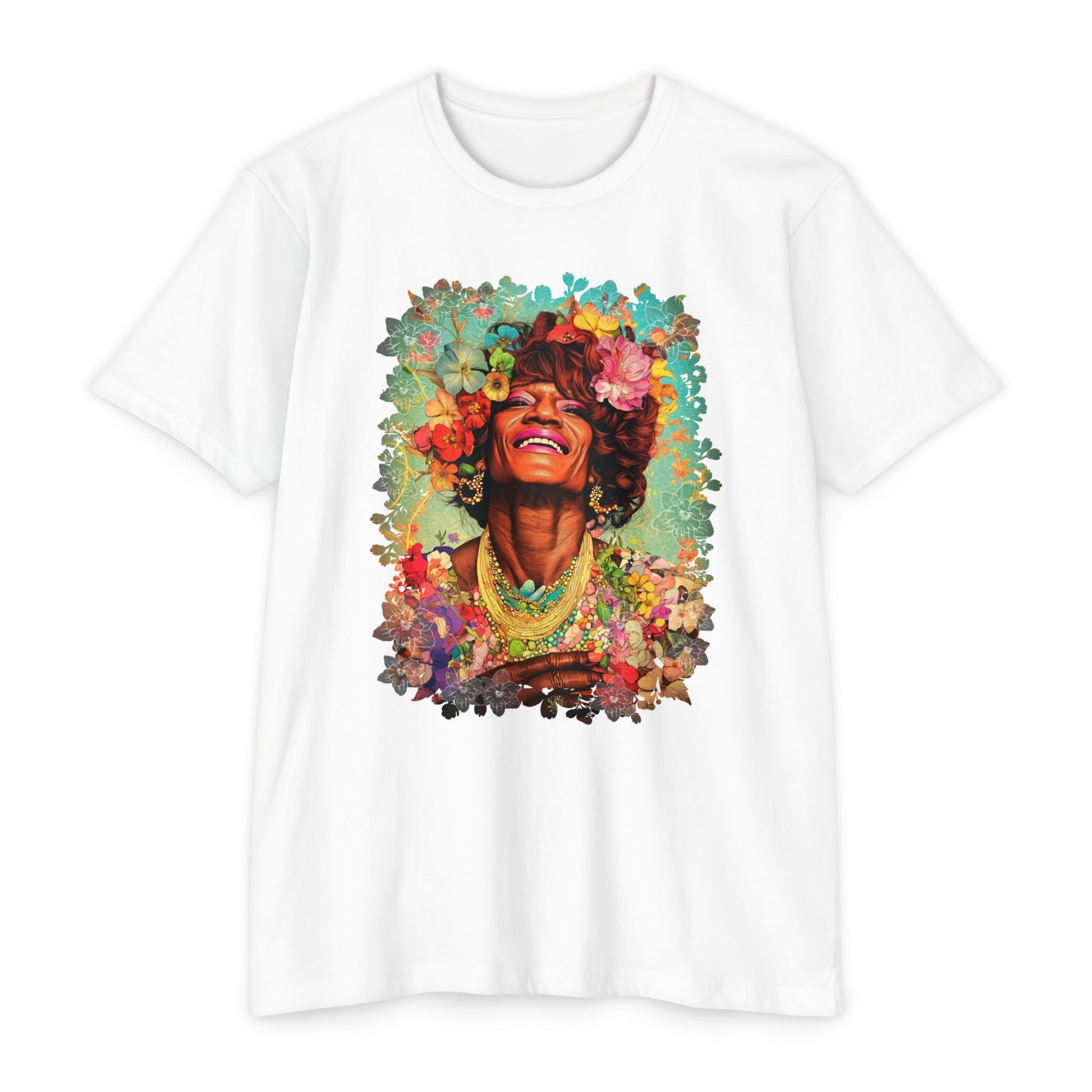 Marsha P. Johnson Tribute Unisex CVC Jersey T-Shirt