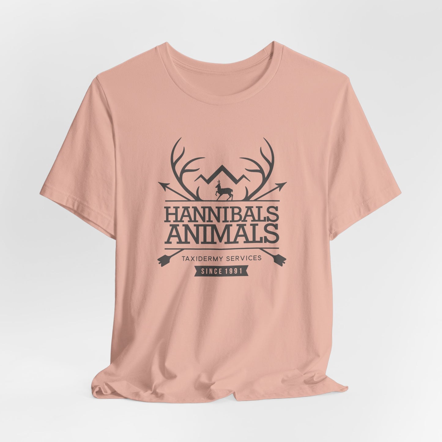Hannibal's Animals Sarcastic Pun Tee — 'Welcome to Hannibal's Animals' Graphic T-Shirt