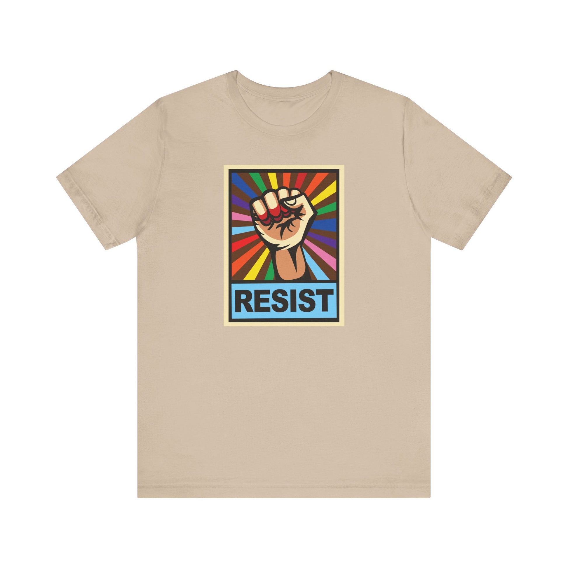 Unisex Pride Tee LGBTQ+ RESIST - Pride Statement