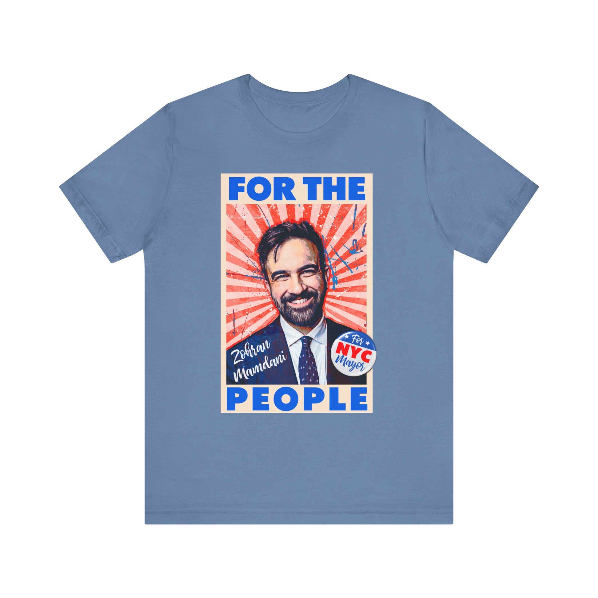 Zohran Mamdani FOR THE PEOPLE t-shirt protest mens womens | Speak Out Shirts