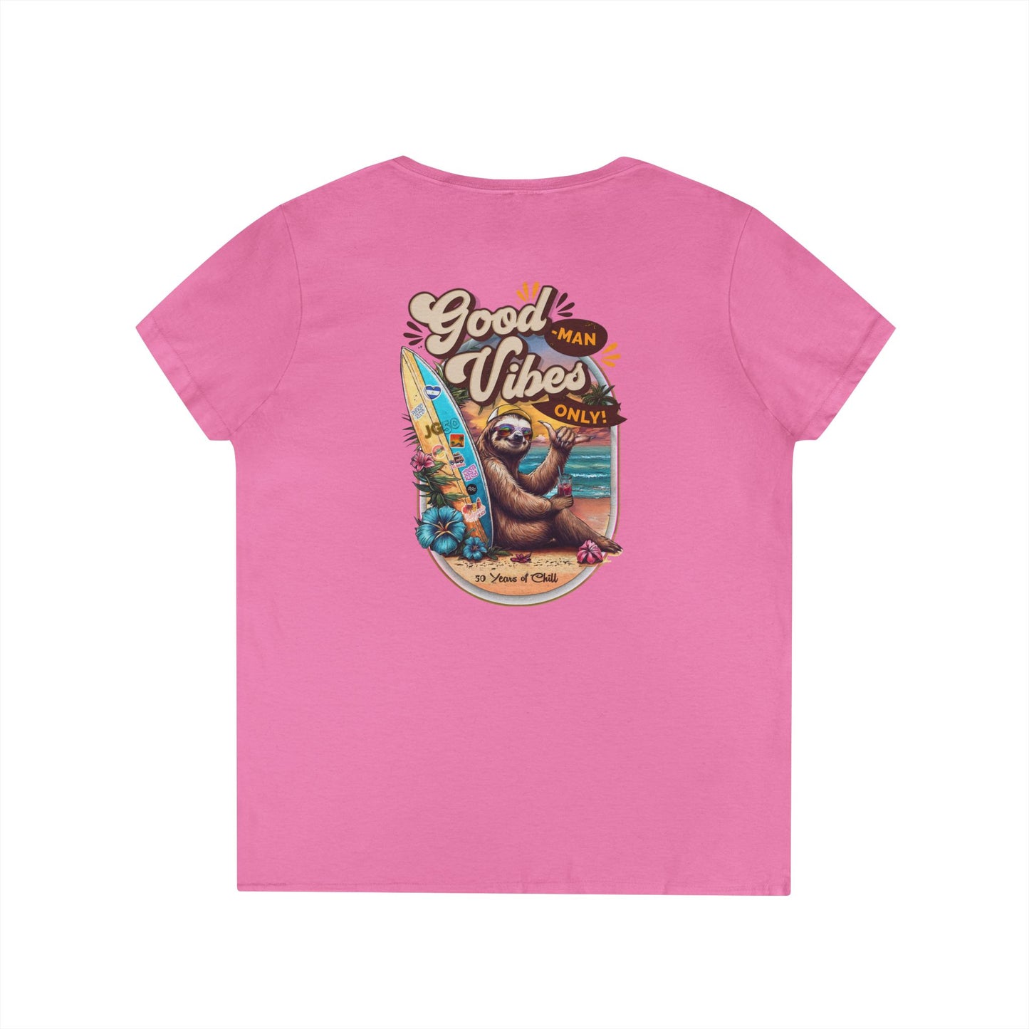 Unisex V Neck James Good Vibes Only Birthday Celebration Shirt