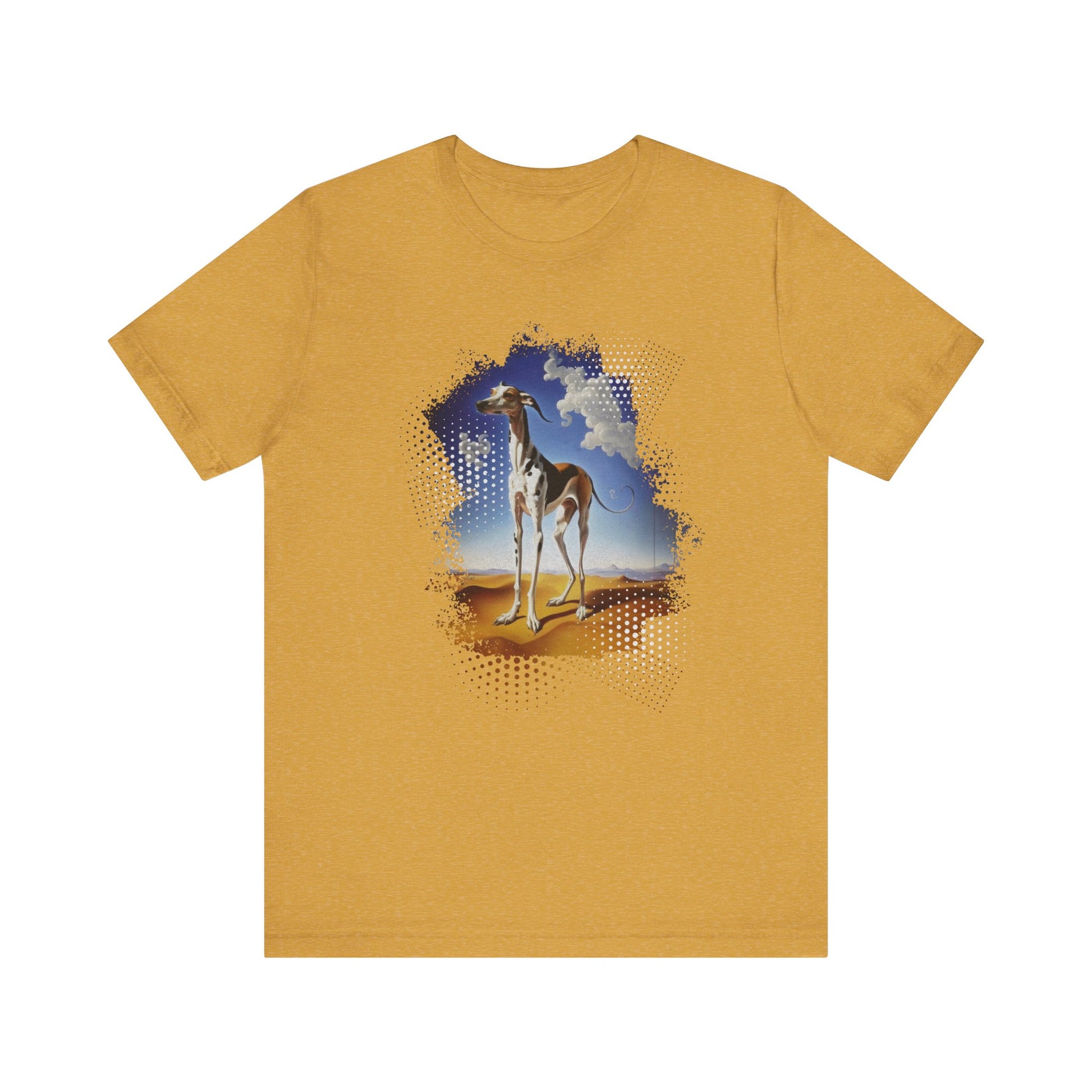 Greyhound Dreams Dalí-Inspired Unisex Tee