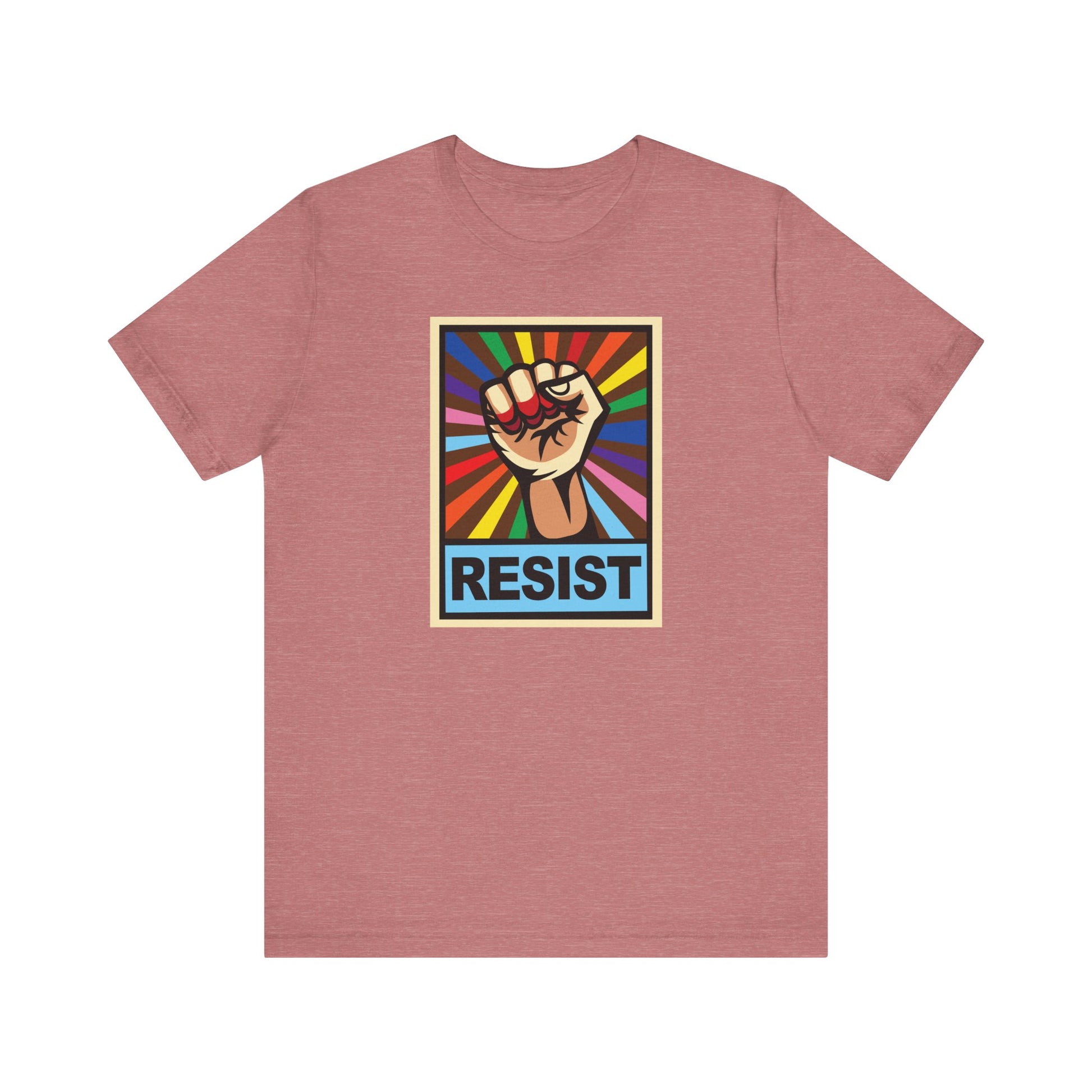Unisex Pride Tee LGBTQ+ RESIST - Pride Statement
