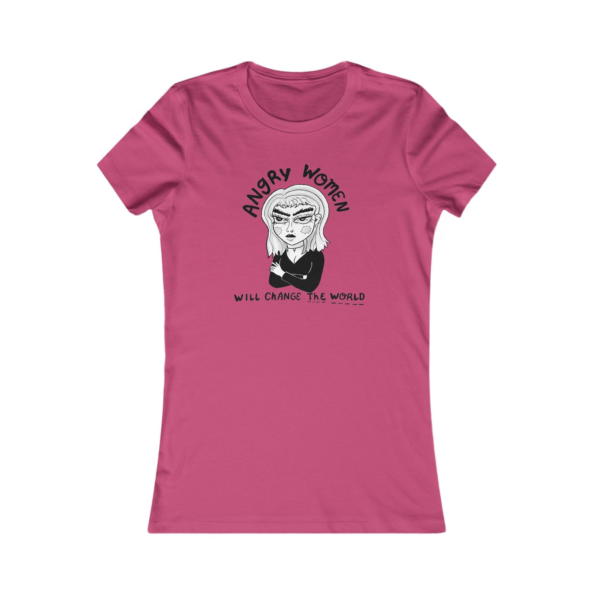 Angry Women Will Change the World Tee - Feminist Shirt