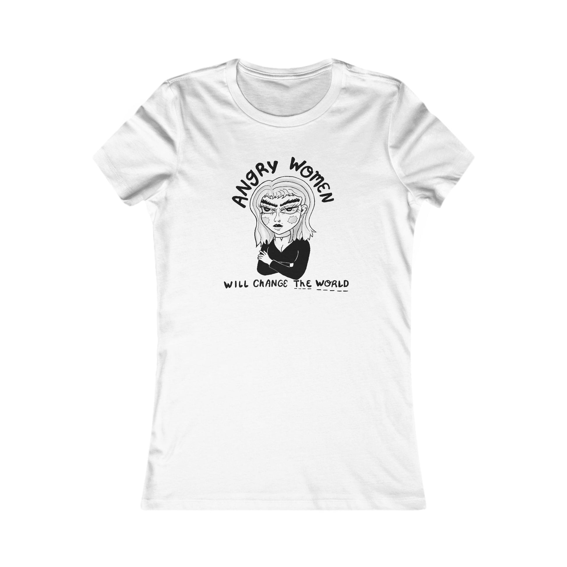 Angry Women Will Change the World Tee - Feminist Shirt