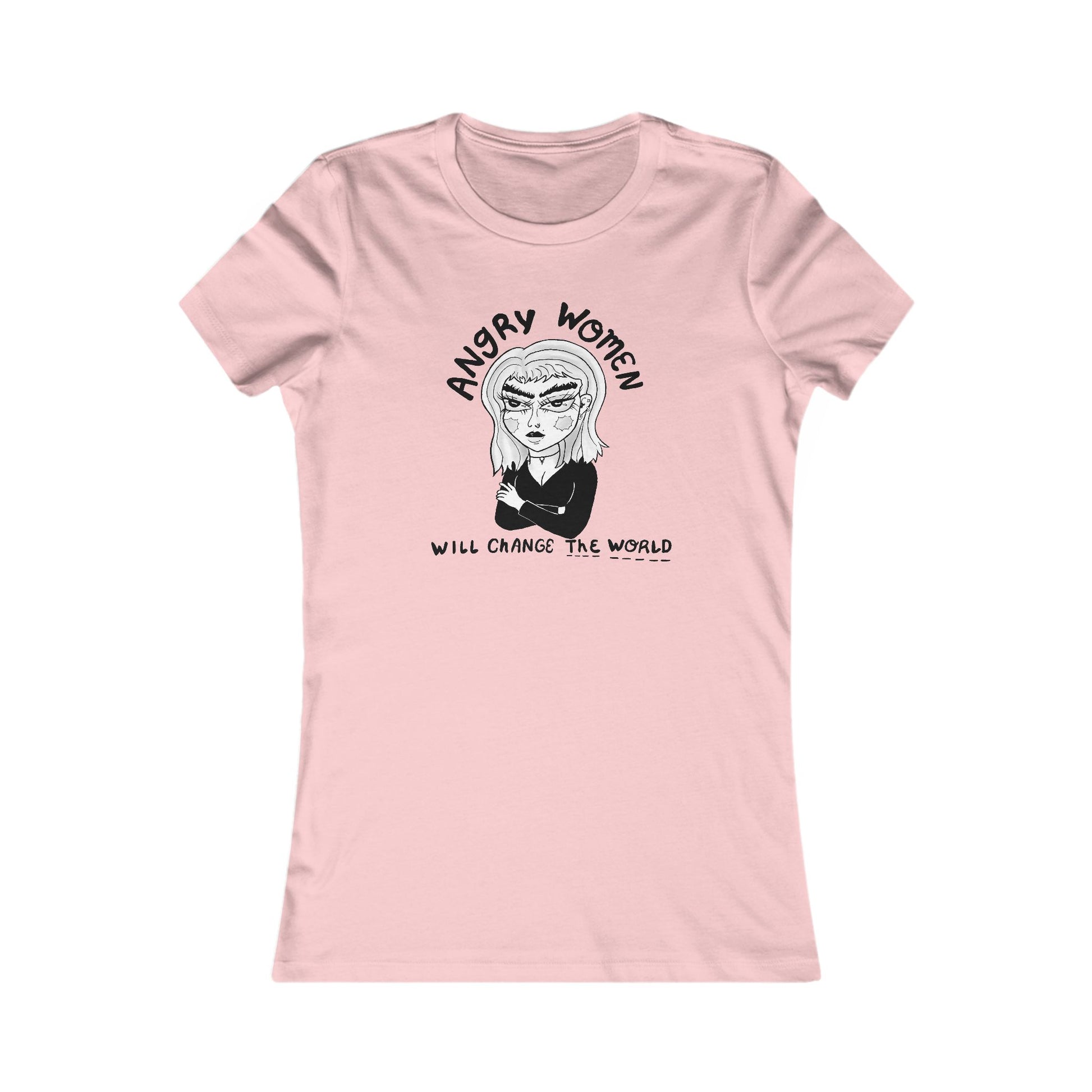 Angry Women Will Change the World Tee - Feminist Shirt