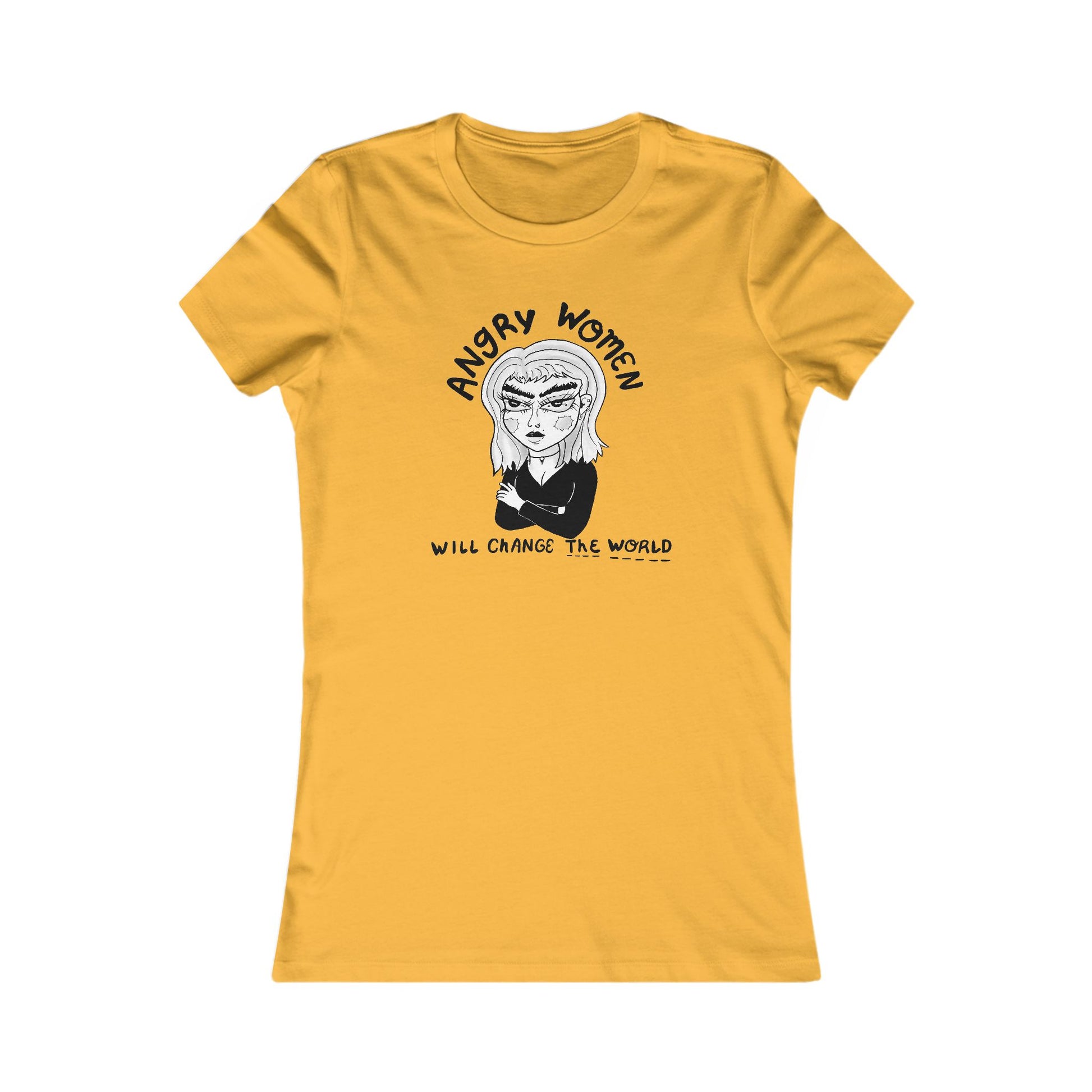 Angry Women Will Change the World Tee - Feminist Shirt