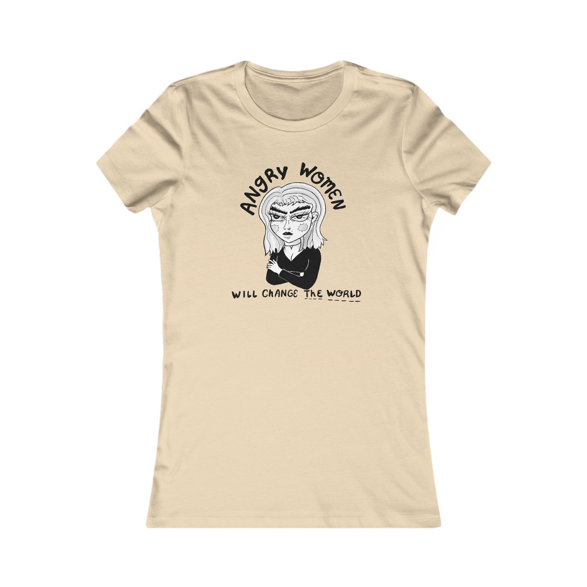 Angry Women Will Change the World Tee - Feminist Shirt