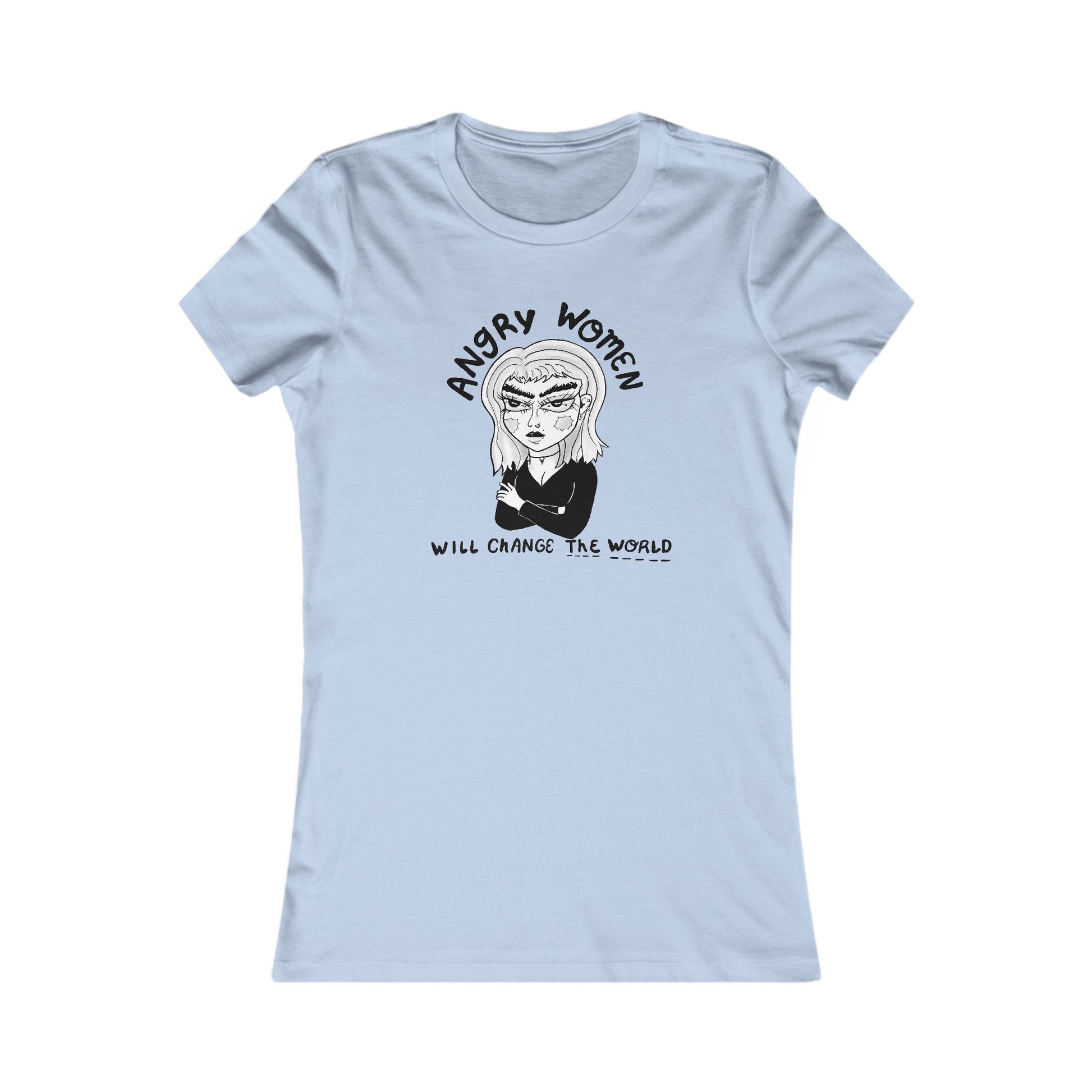 Angry Women Will Change the World Tee - Feminist Shirt