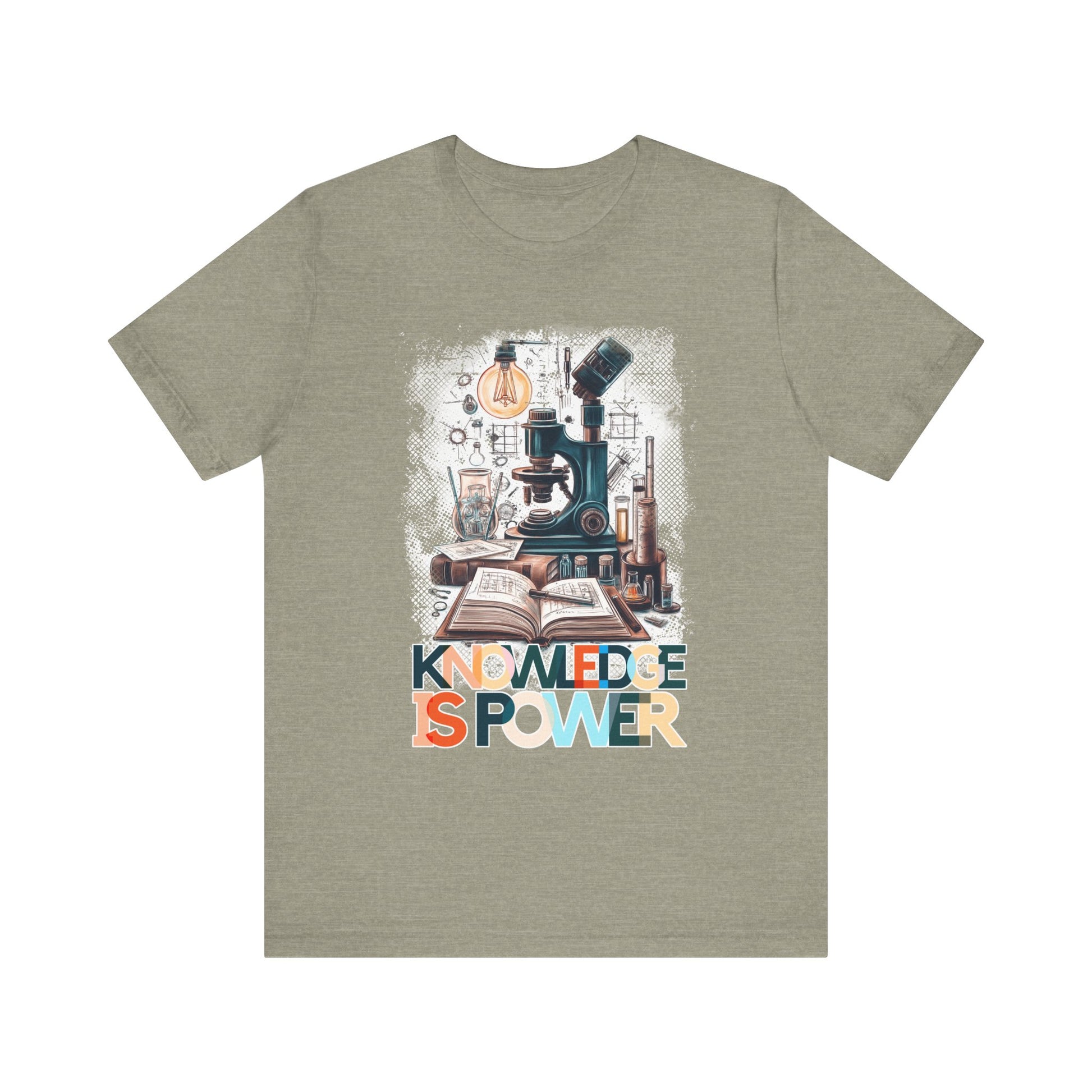 Knowledge Is Power Unisex Shirt - Educated Resistance