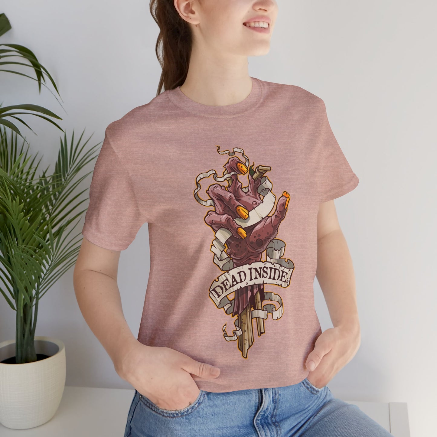 Dead Inside - Zombie Hand Unisex Halloween Shirt