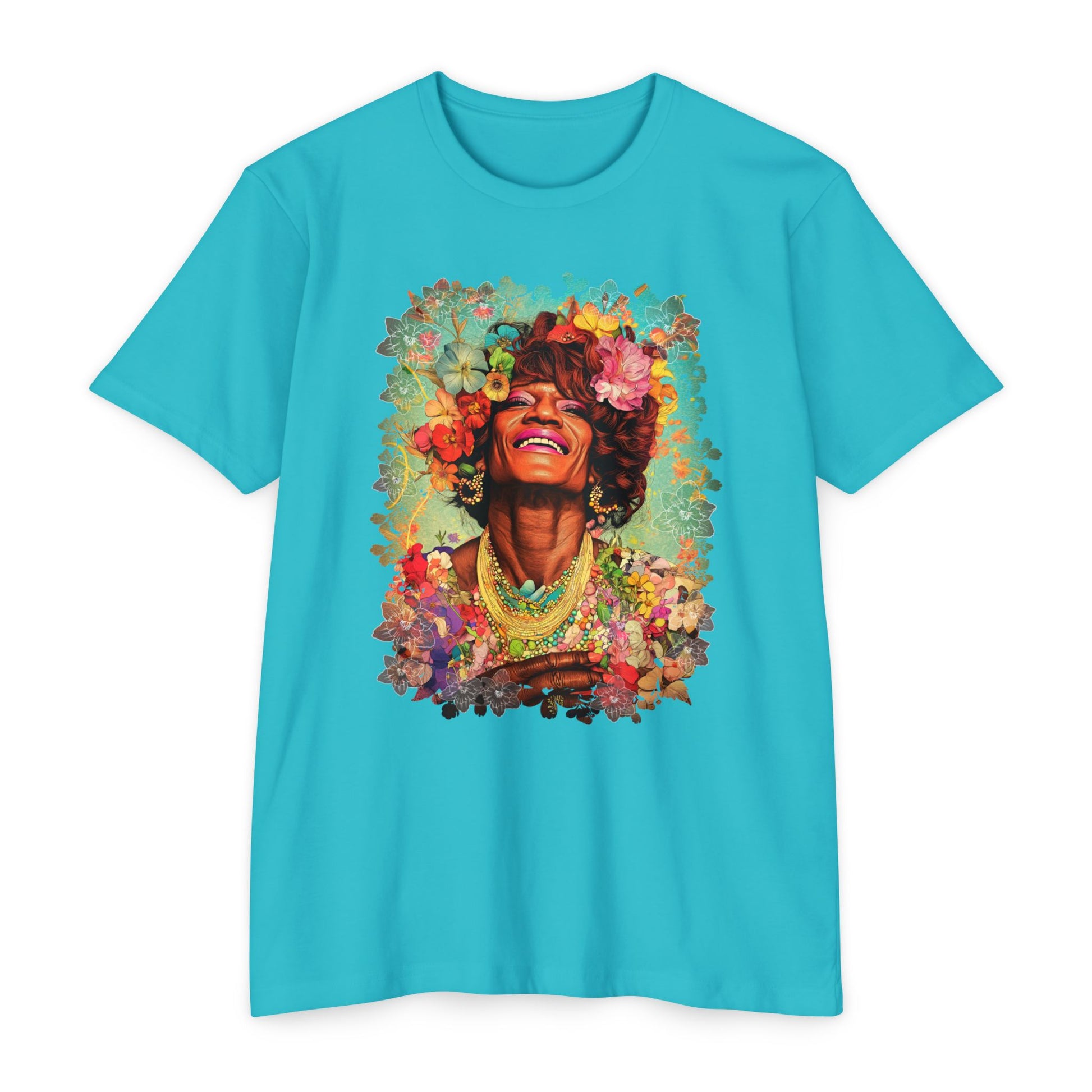 Marsha P. Johnson Tribute Unisex CVC Jersey T-Shirt
