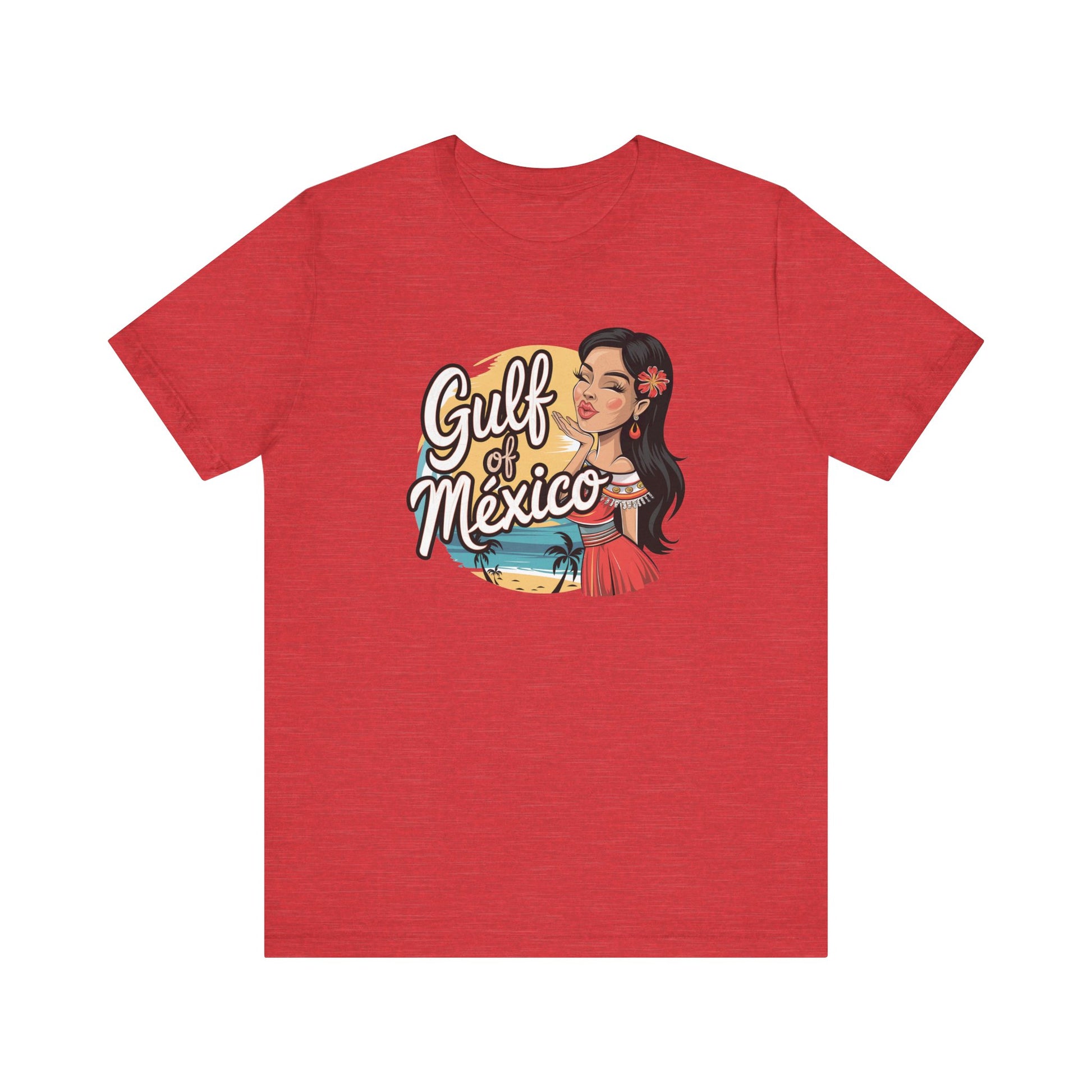 Gulf of México Kiss Shirt - Coastal Pride Tee