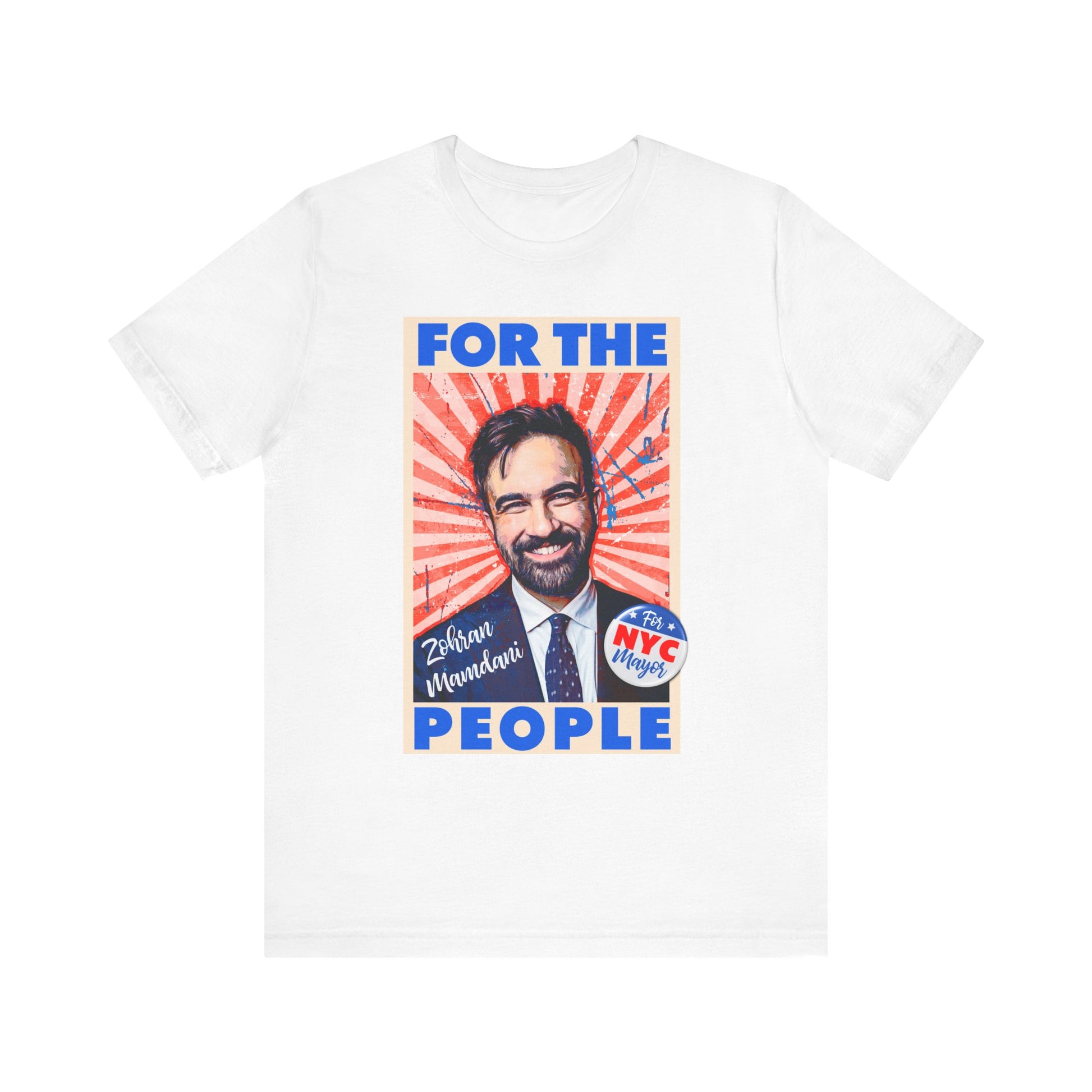 Zohran Mamdani FOR THE PEOPLE t-shirt protest mens womens | Speak Out Shirts