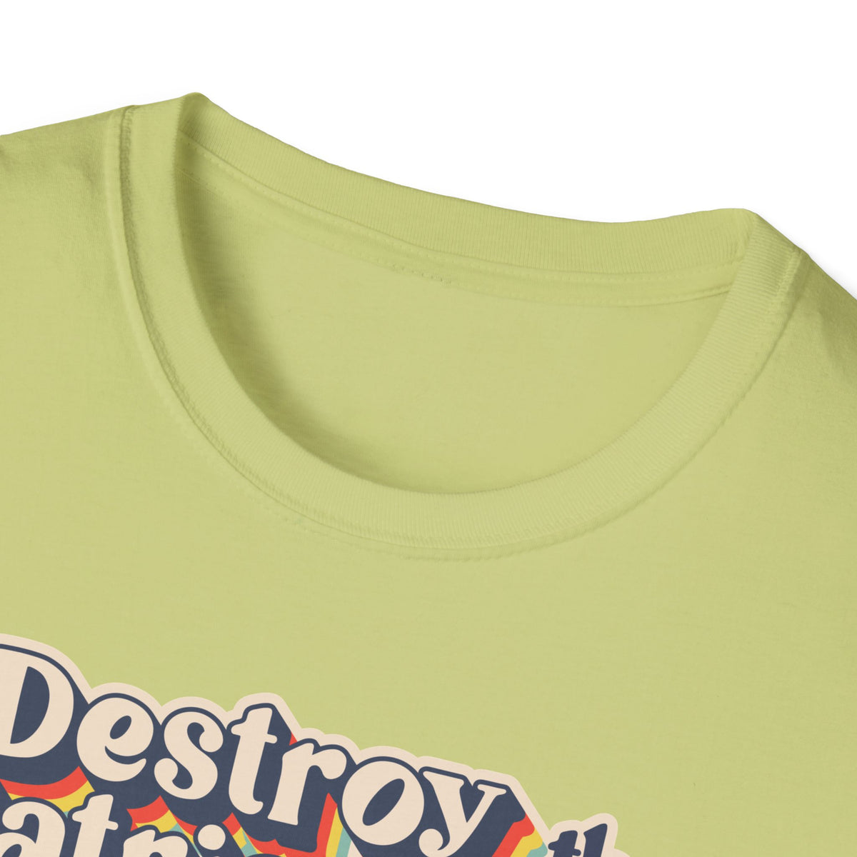 Vote T-Shirt — "Destroy the Patriarchy with a Pen" Political Activist Tee