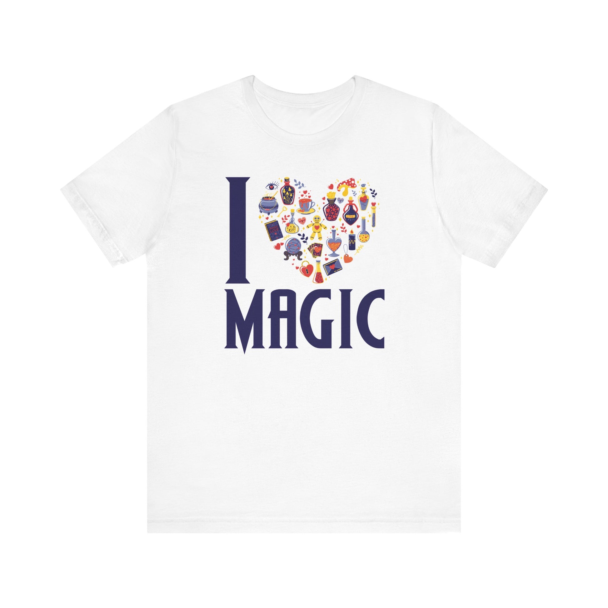 I Love Magic Unisex Halloween Shirt - Witchy Tee