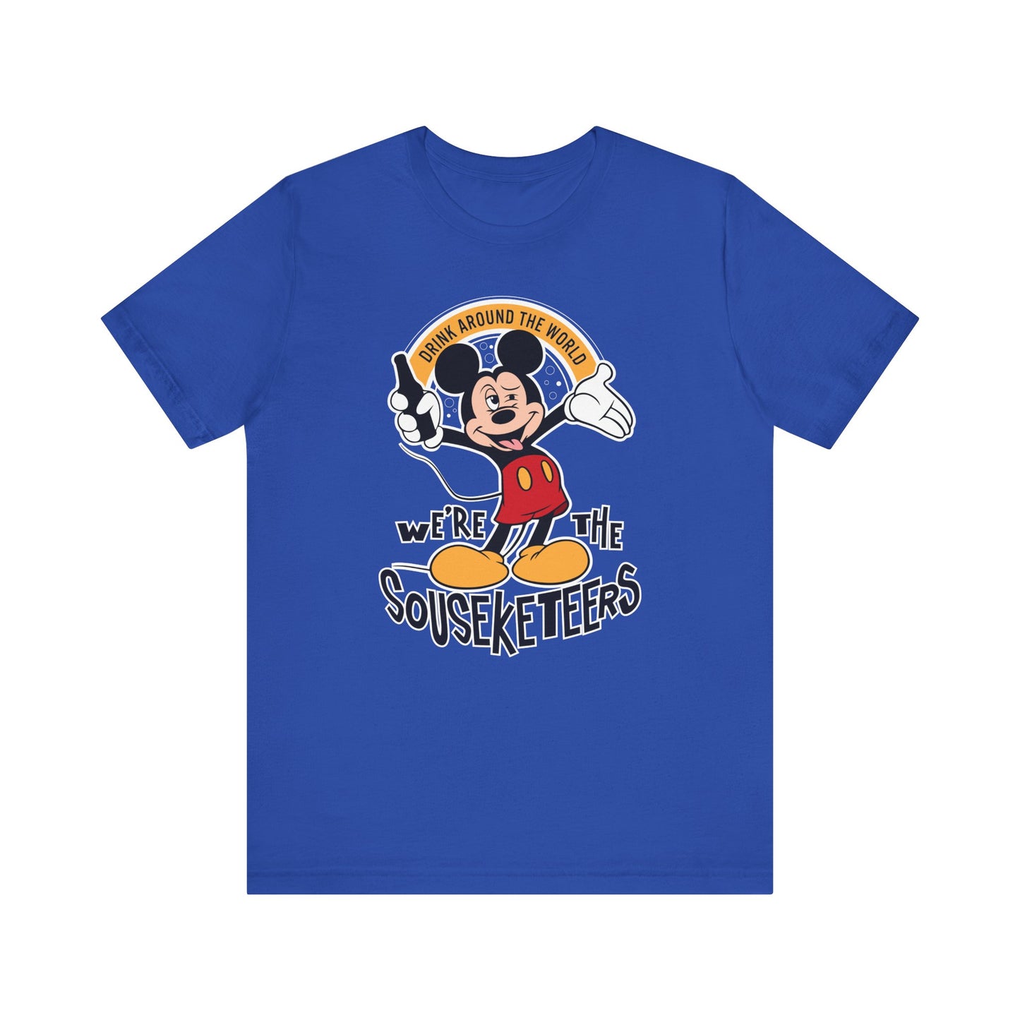 We're the Sousketeers Epcot Drinking Around the World Shirt