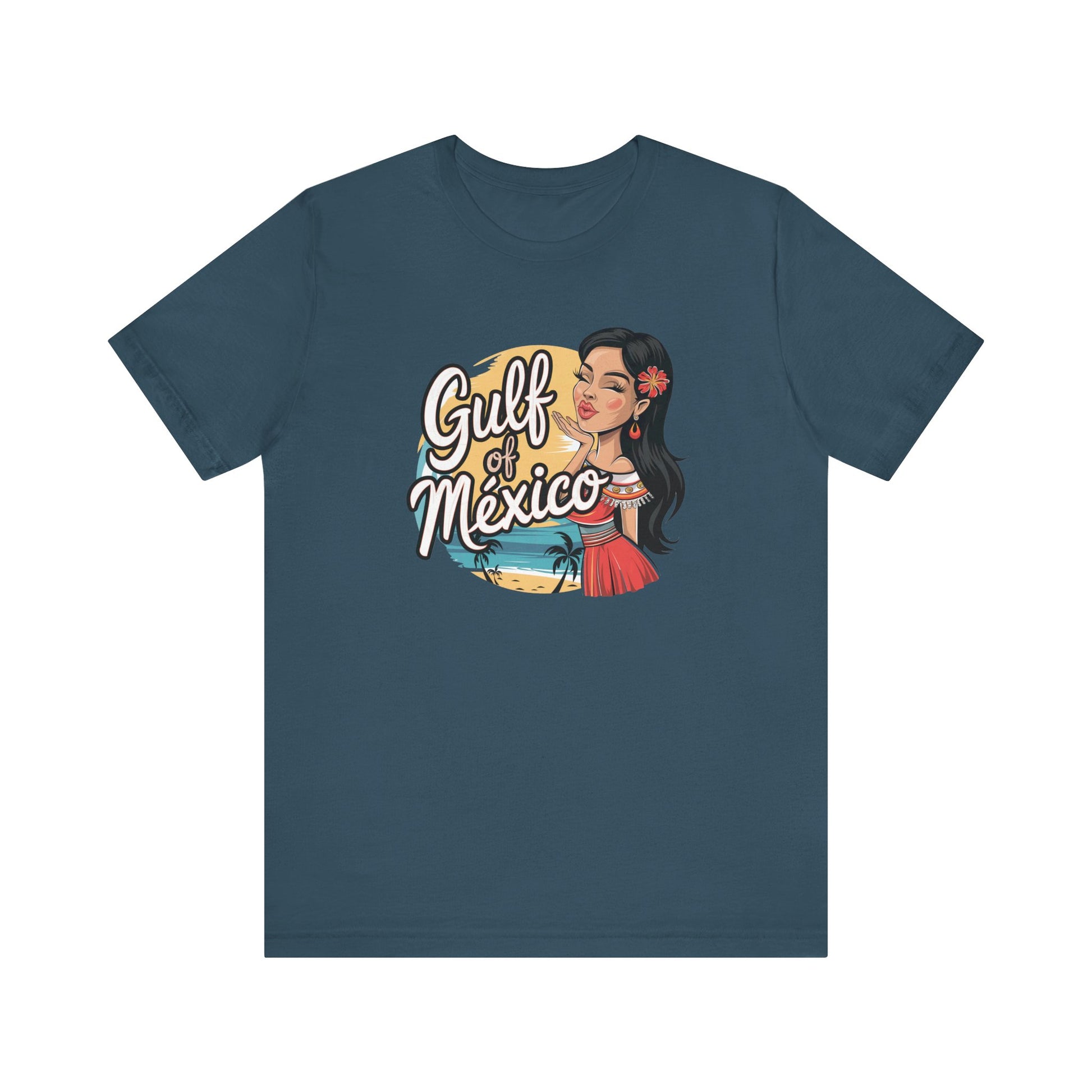 Gulf of México Kiss Shirt - Coastal Pride Tee