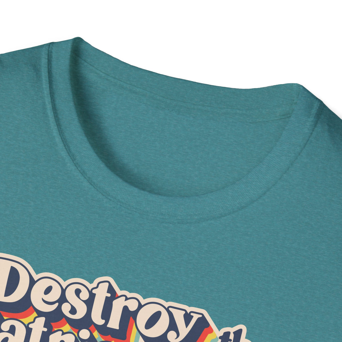Vote T-Shirt — "Destroy the Patriarchy with a Pen" Political Activist Tee