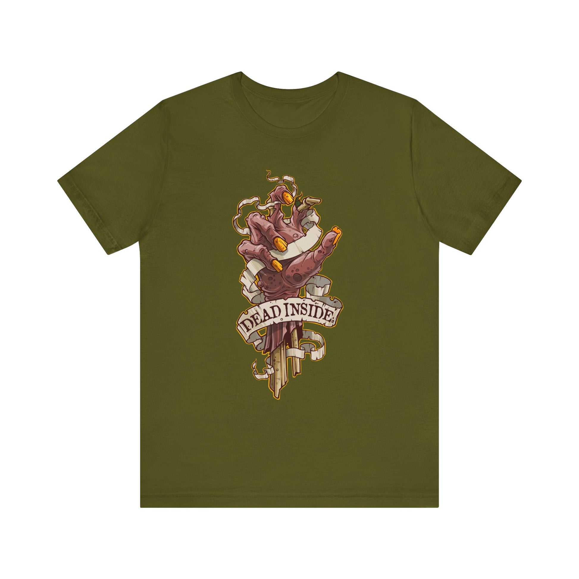 Dead Inside Zombie Hand Unisex Halloween Shirt