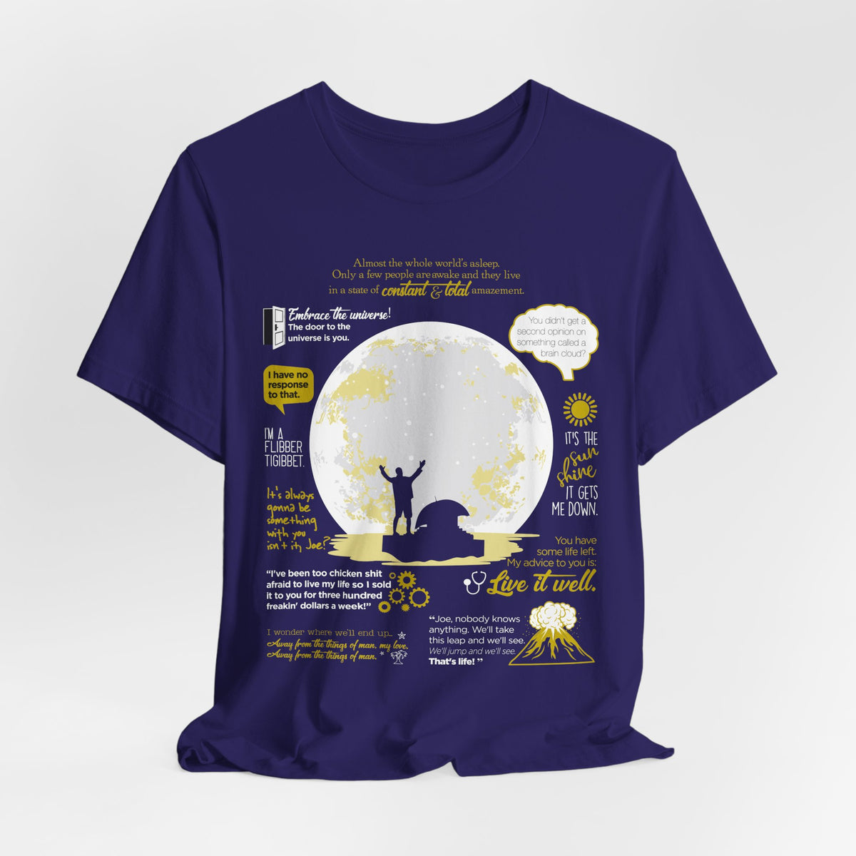 Joe vs The Volcano The Quotes — Tribute Tee