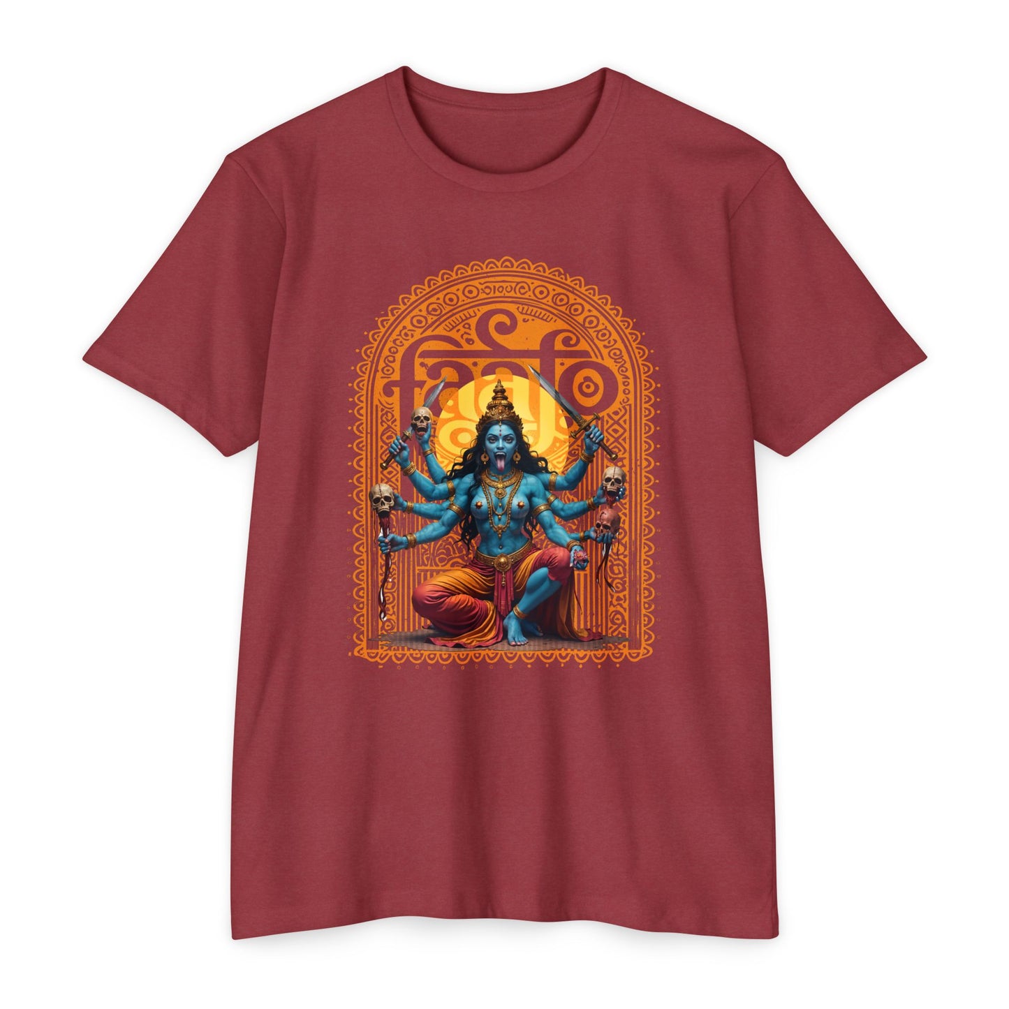 Feminist Fury: Goddess Kali Strikes Back - Unisex CVC Jersey T-shirt