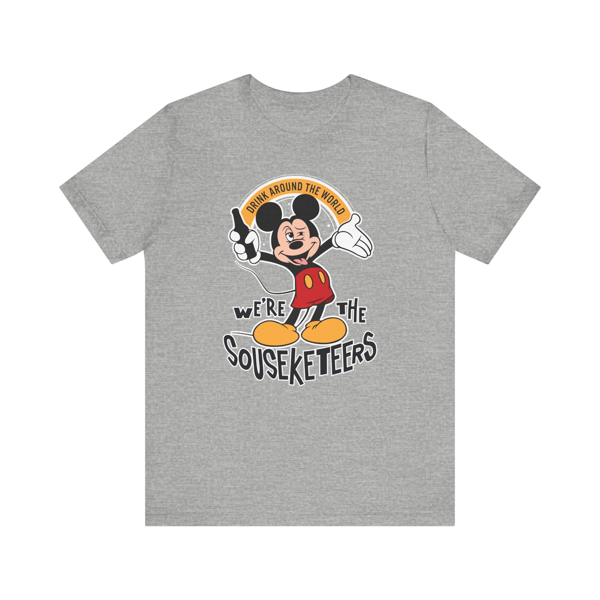 We're the Sousketeers Epcot Drinking Around the Wo t-shirt mens womens ladies | Speak Out Shirts