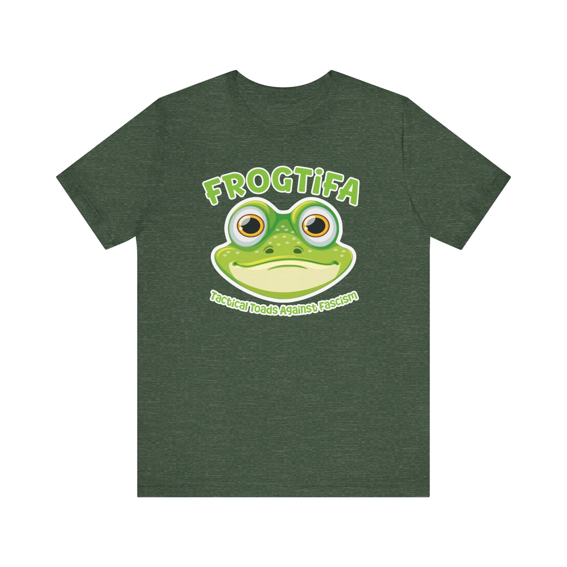 FROGTIFA Tactical Toads Against Fascism t-shirt protest mens womens | Speak Out Shirts