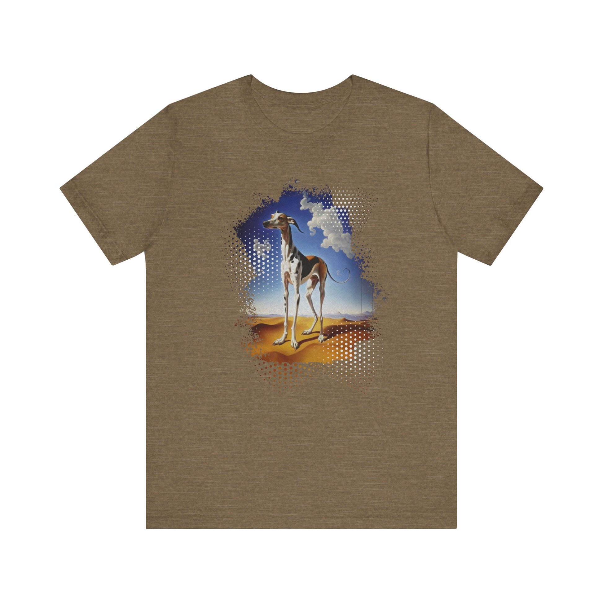 Greyhound Dreams Dalí-Inspired Unisex Tee