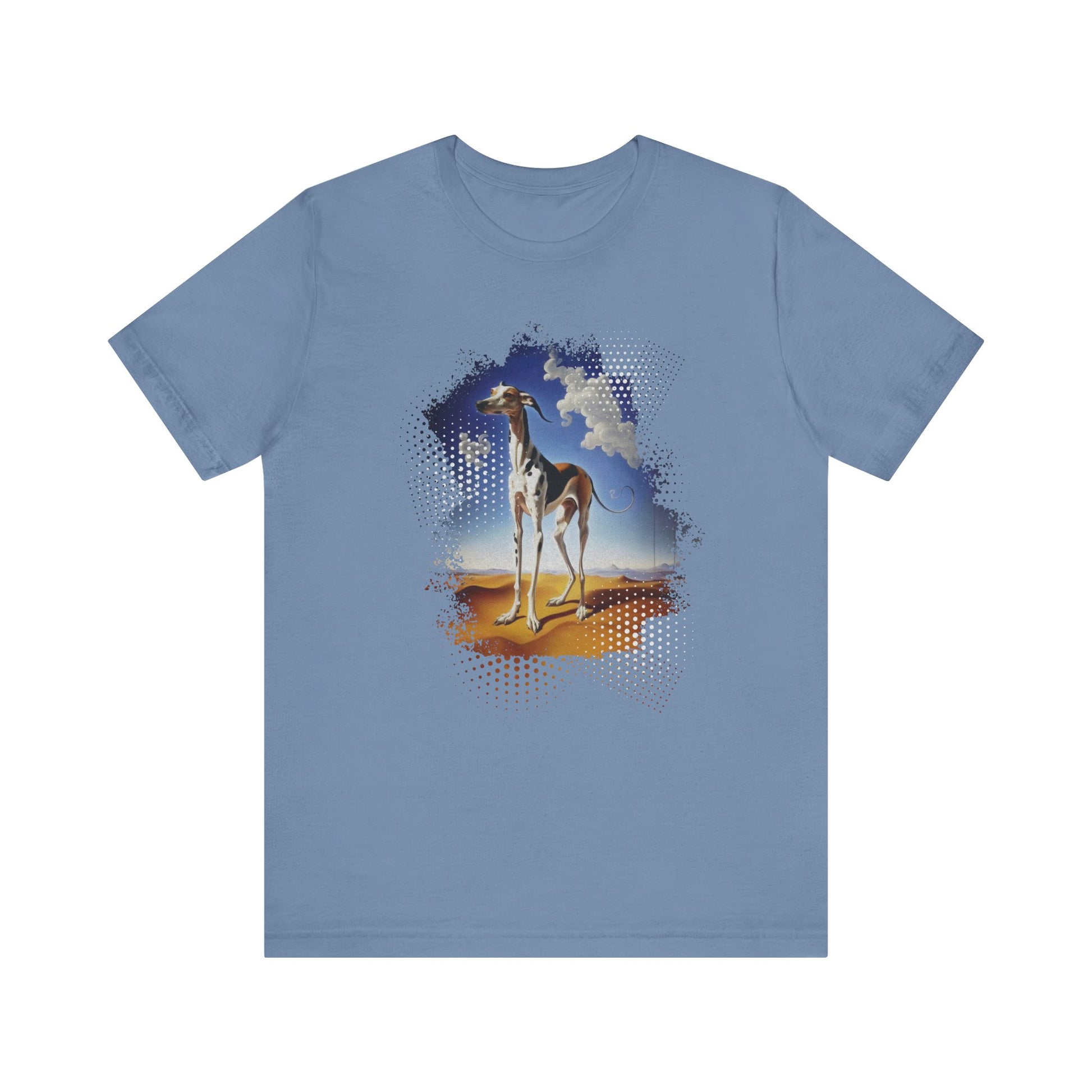 Greyhound Dreams Dalí-Inspired Unisex Tee