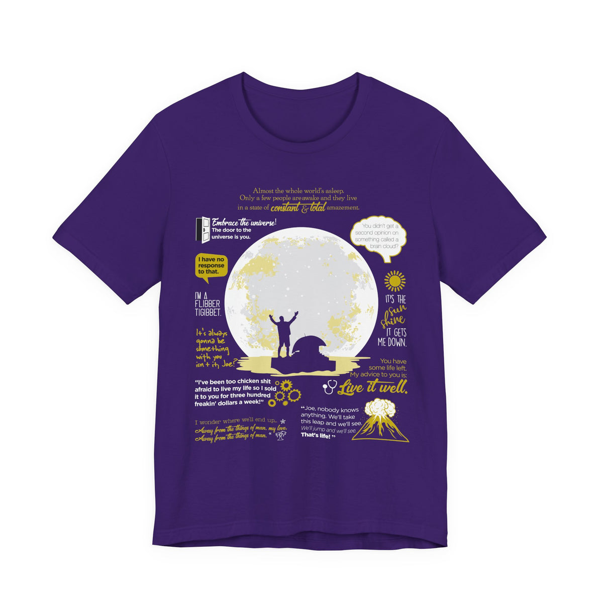 Joe vs The Volcano The Quotes — Tribute Tee