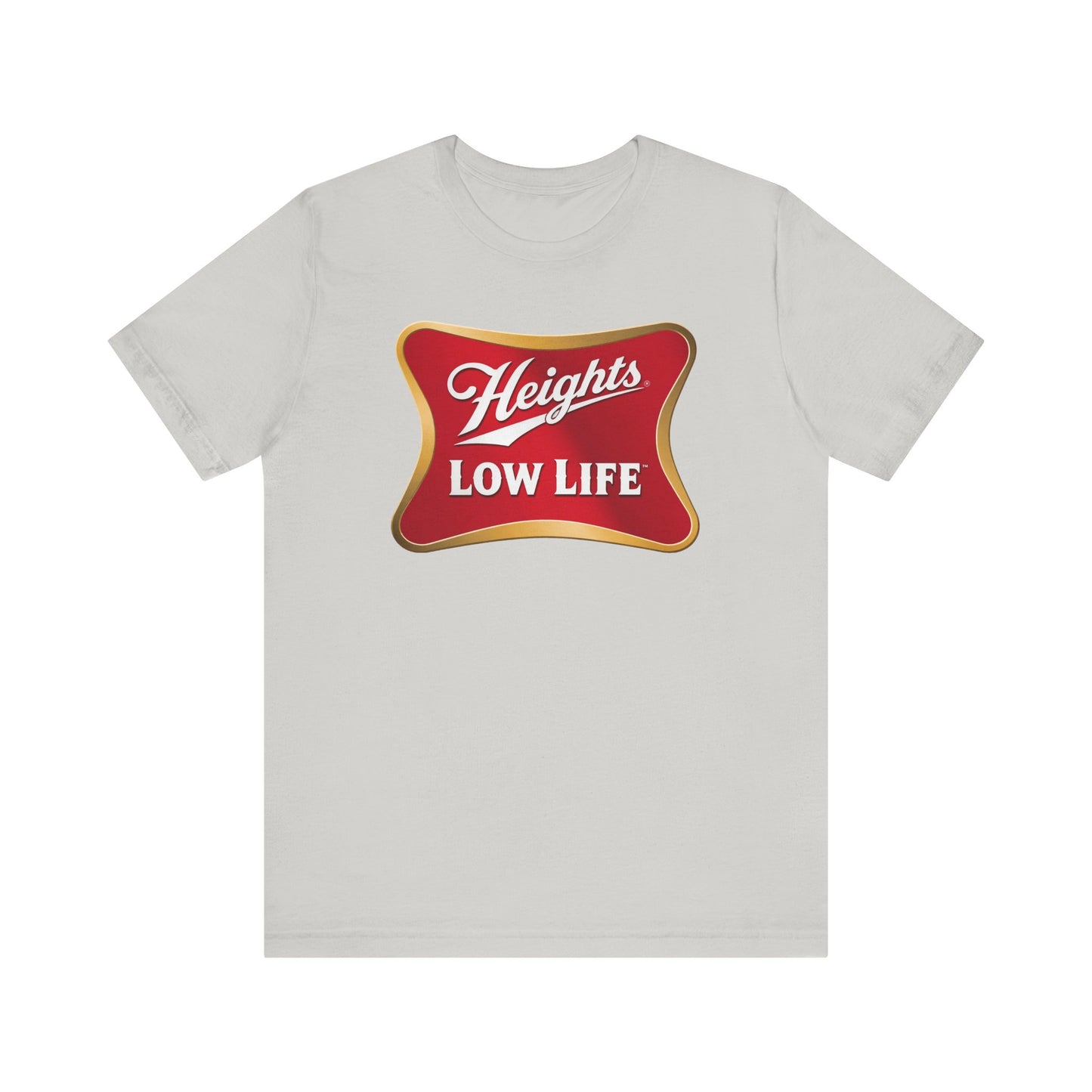 Heights Low Life Beer Logo t-shirt funny mens womens | Speak Out Shirts