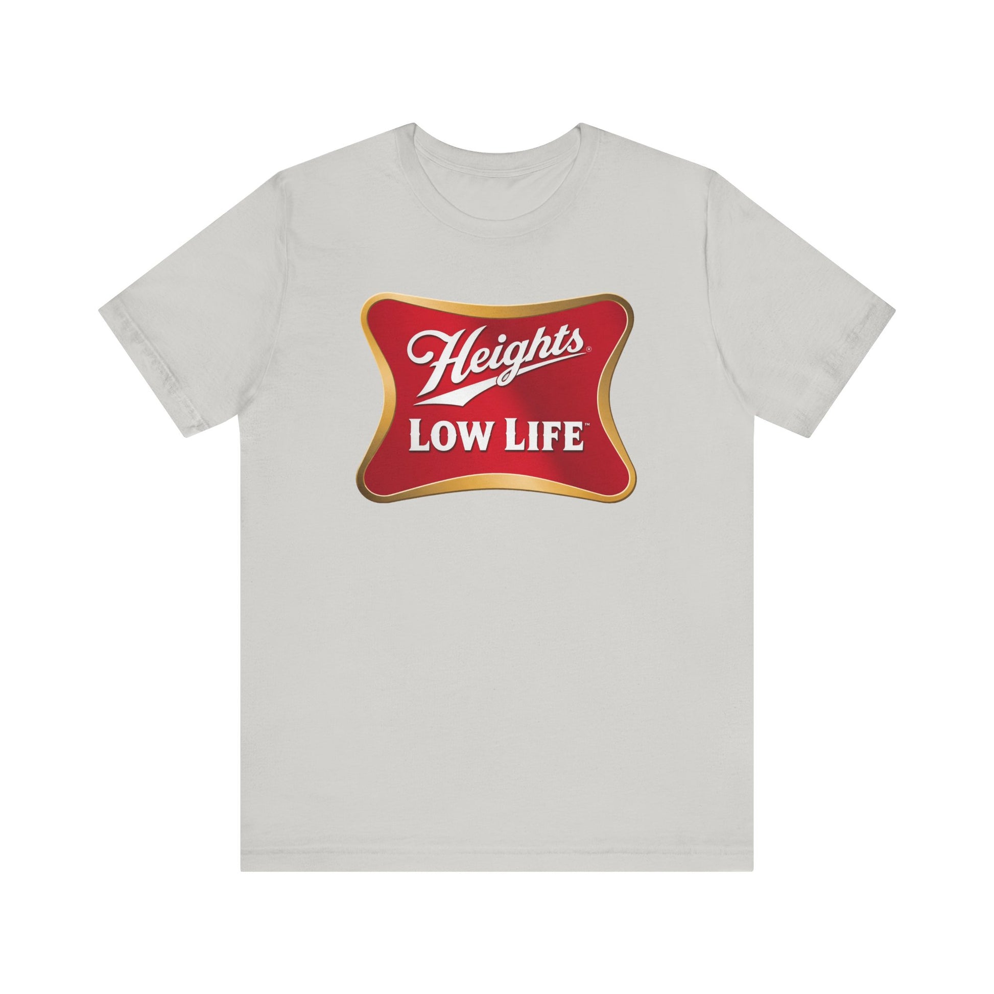 Heights Low Life Beer Logo t-shirt funny mens womens | Speak Out Shirts