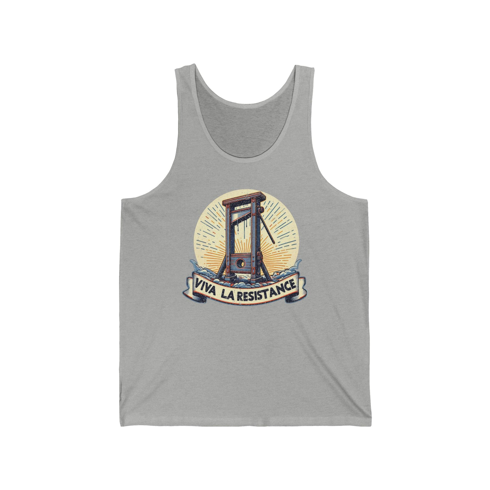 Viva La Résistance Jersey Tank t-shirt protest mens womens | Speak Out Shirts
