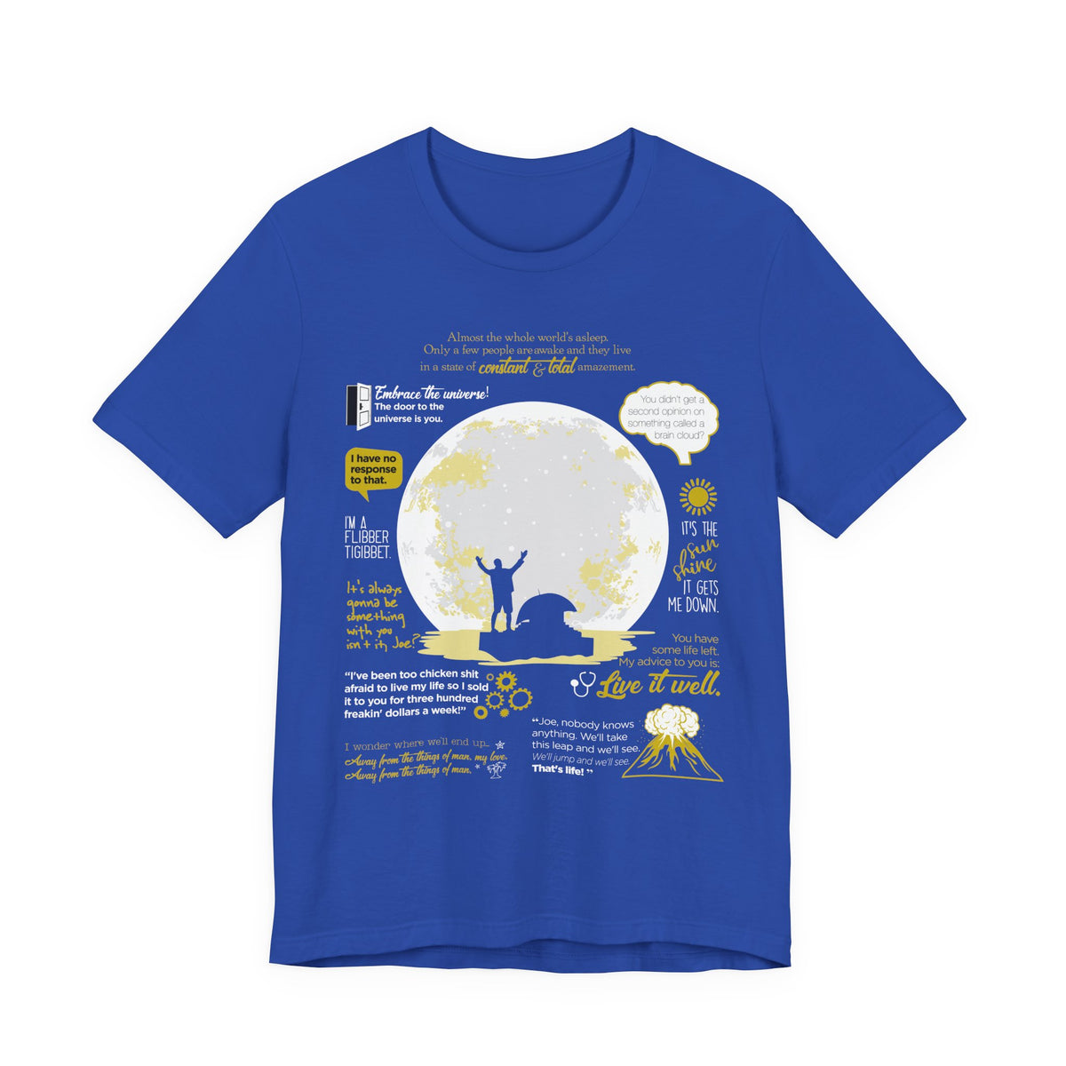 Joe vs The Volcano The Quotes — Tribute Tee