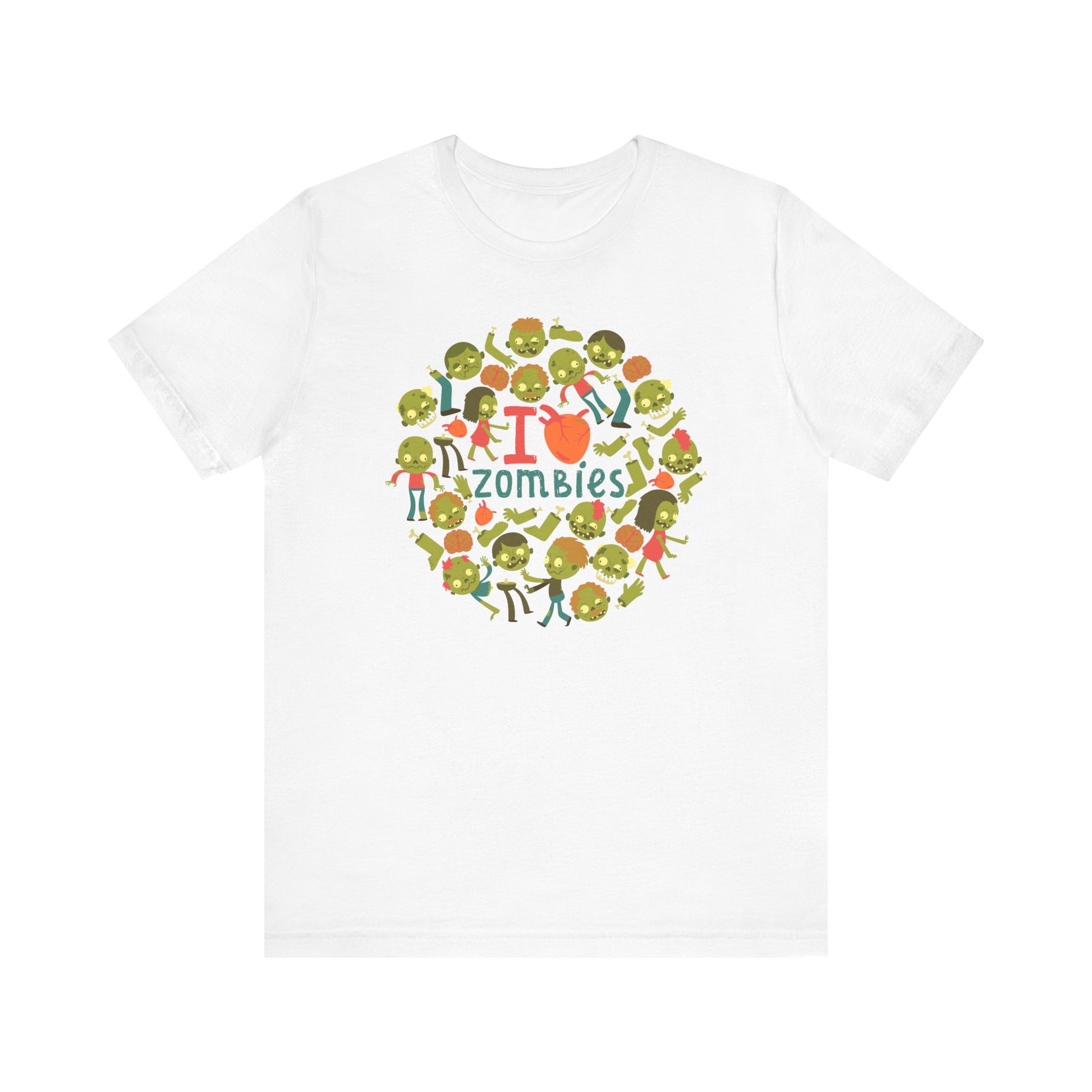 I Love Zombies Zombie Hand Halloween t-shirt protest mens womens | Speak Out Shirts