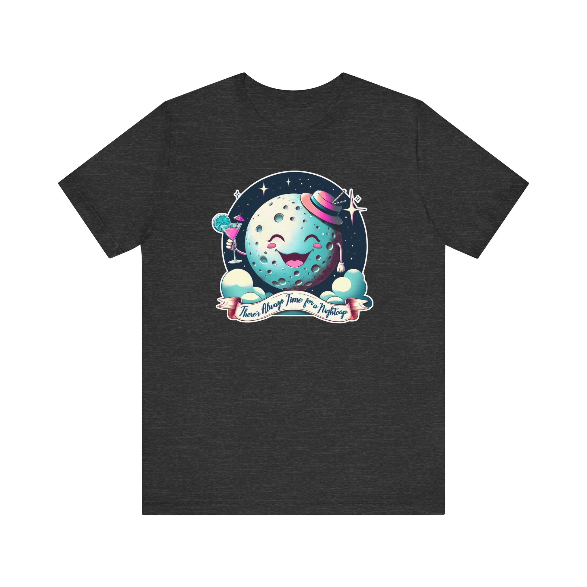 How about a Nightcap? Moon & Martini t-shirt mens womens ladies | Speak Out Shirts